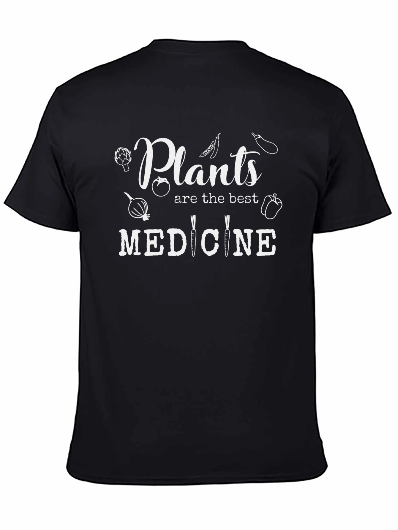 Plants Are The Best Medicine Graphic Tee - 4