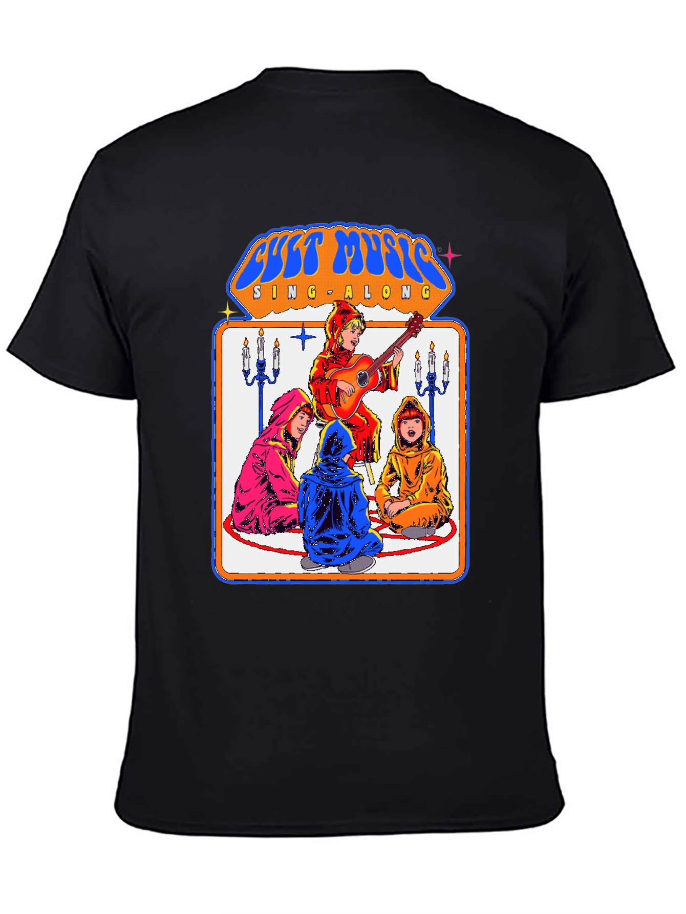 Black Cult Music Sing-Along Graphic Tee view 4