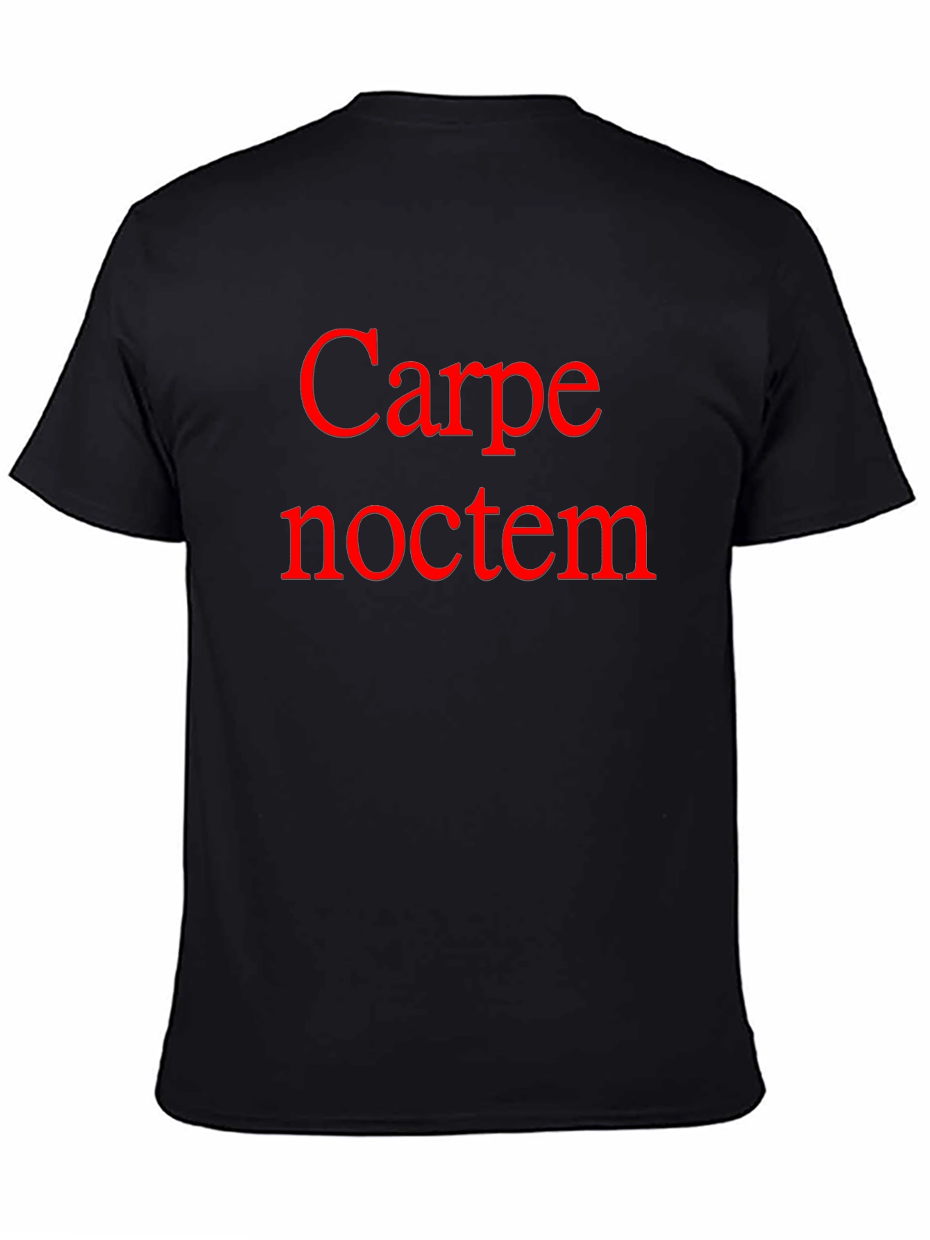 Black Carpe Noctem Black T-Shirt view 4