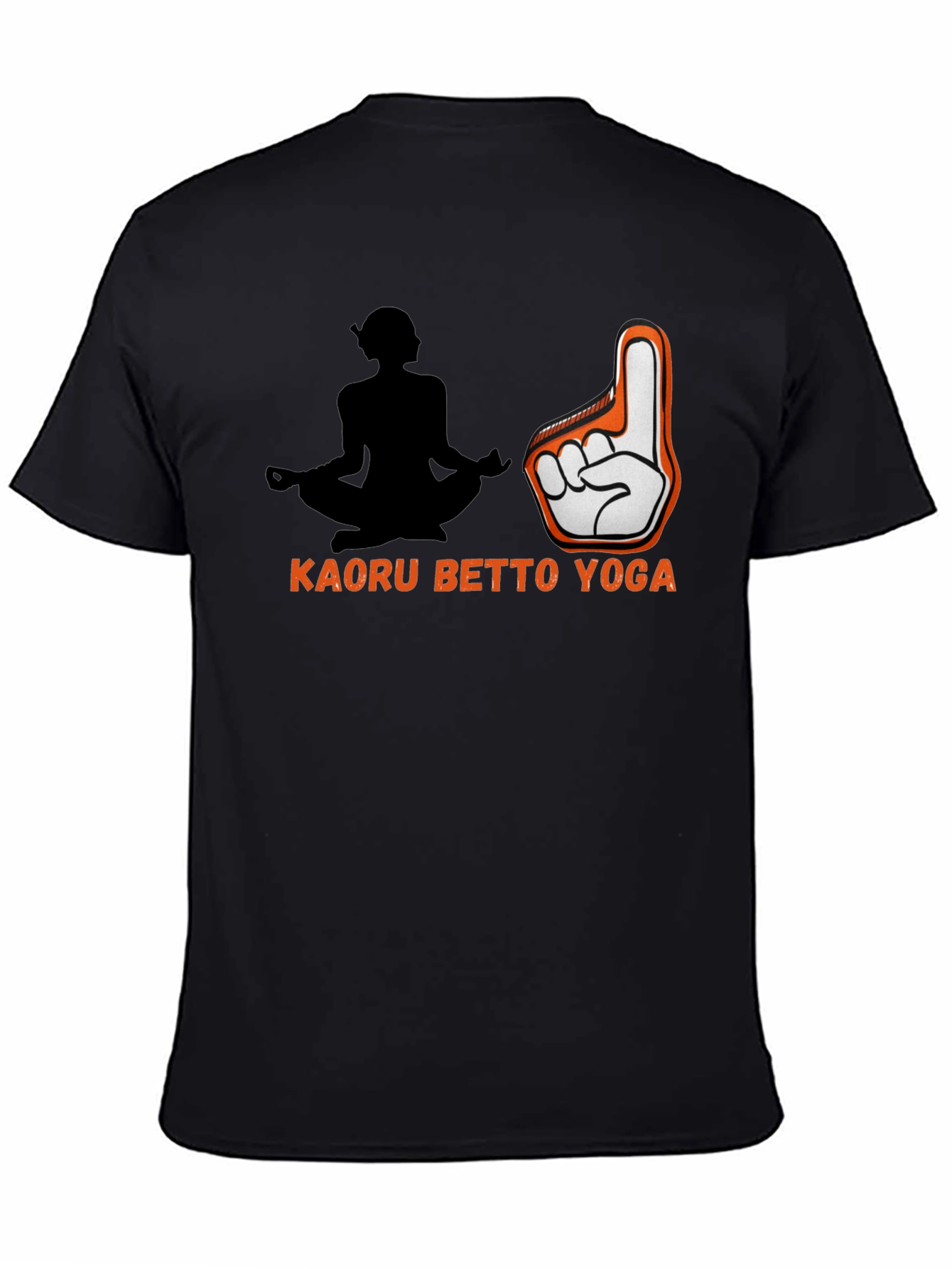 Black Kaoru Betto Yoga Black T-Shirt view 4