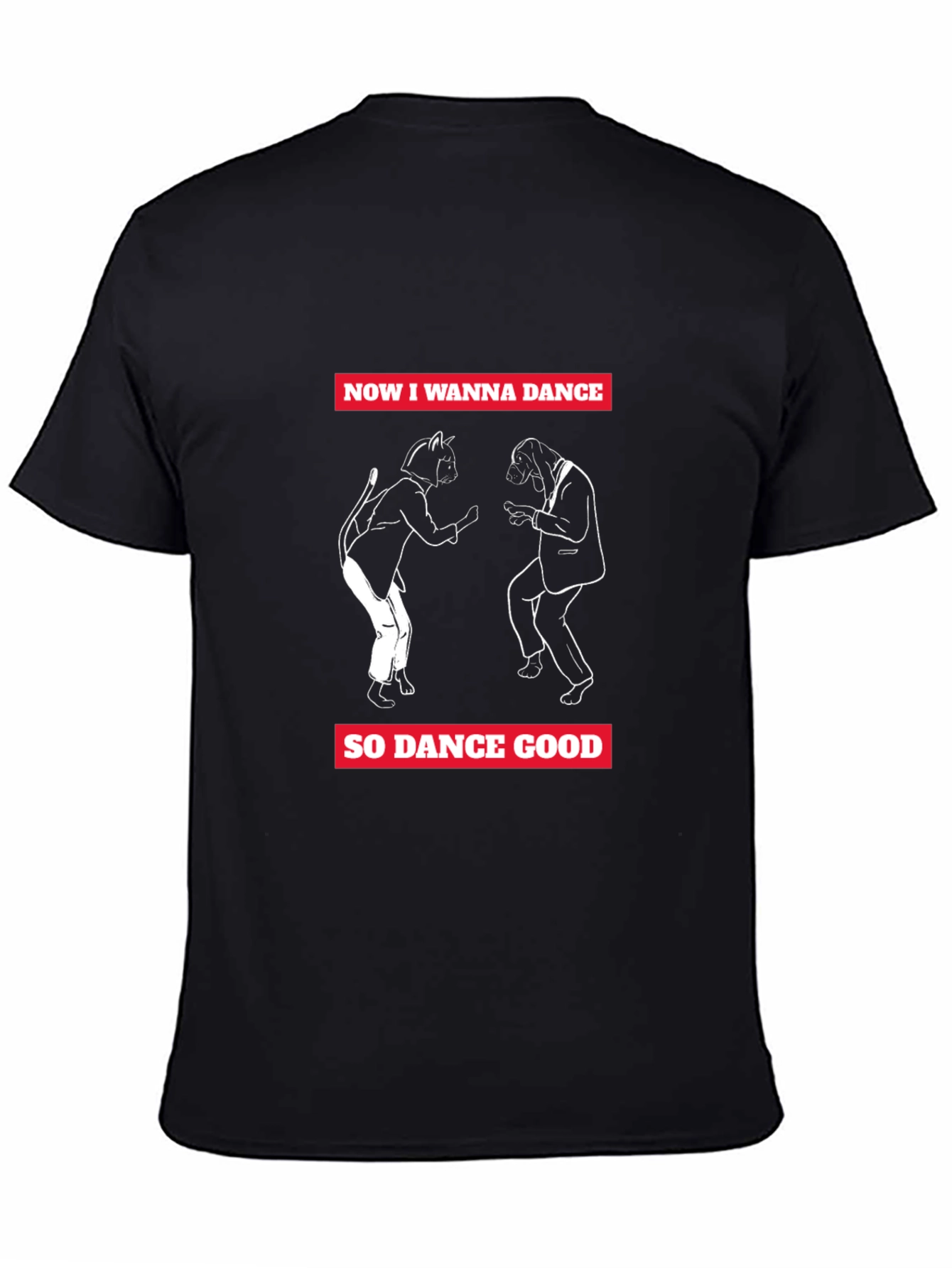 Black Now I Wanna Dance T-Shirt view 4