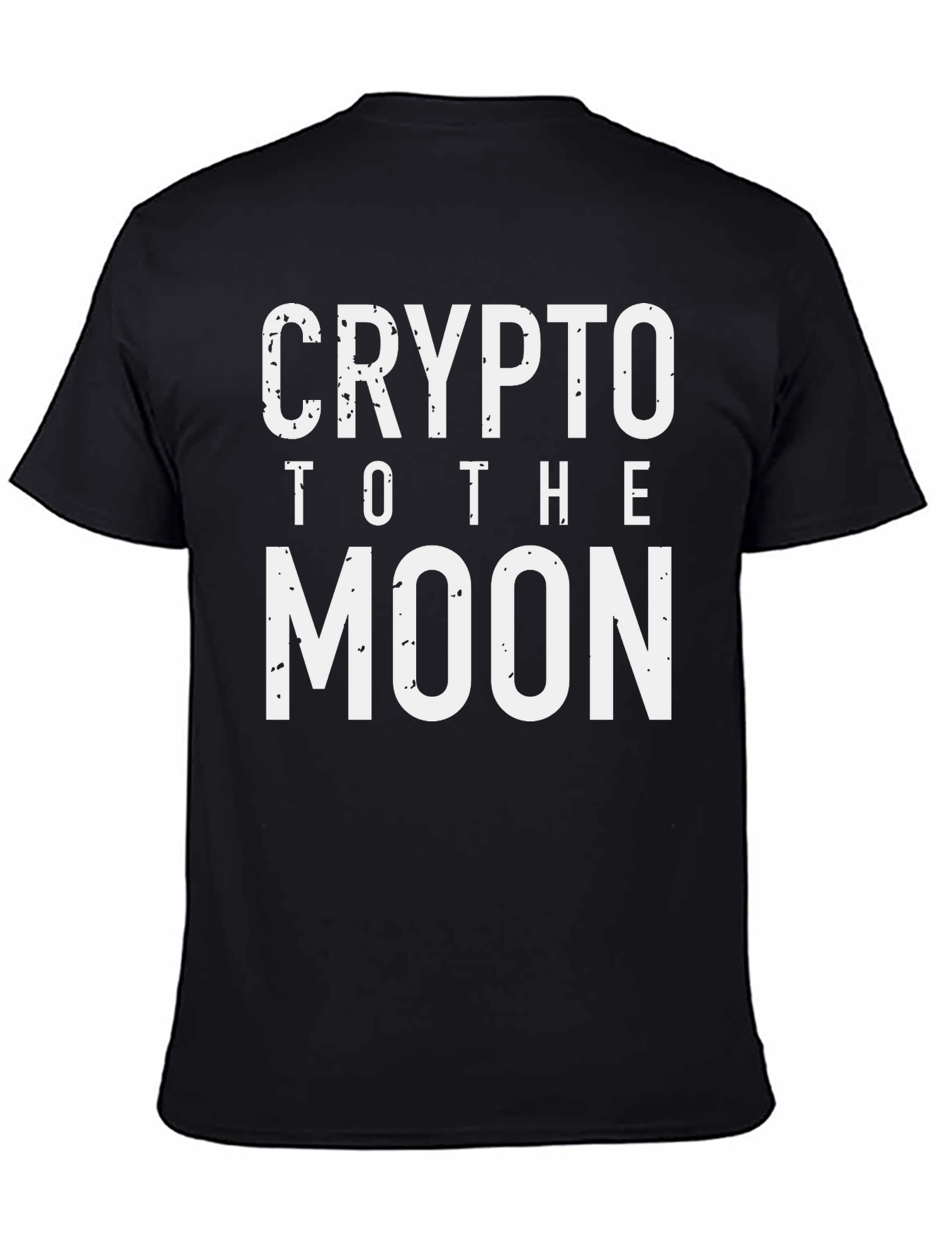 Black Crypto To The Moon Black T-Shirt view 4