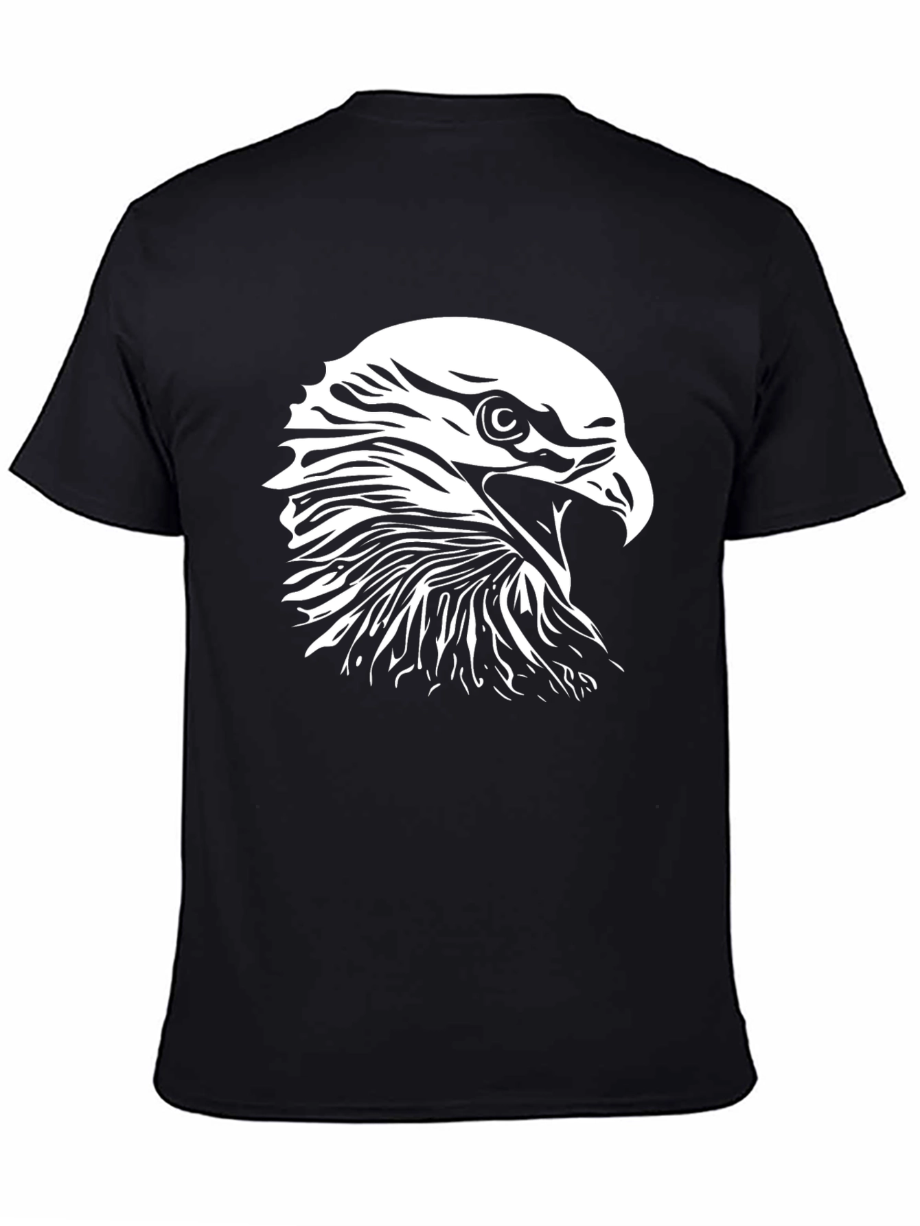 Black Eagle Graphic Tee - Black T-Shirt view 4