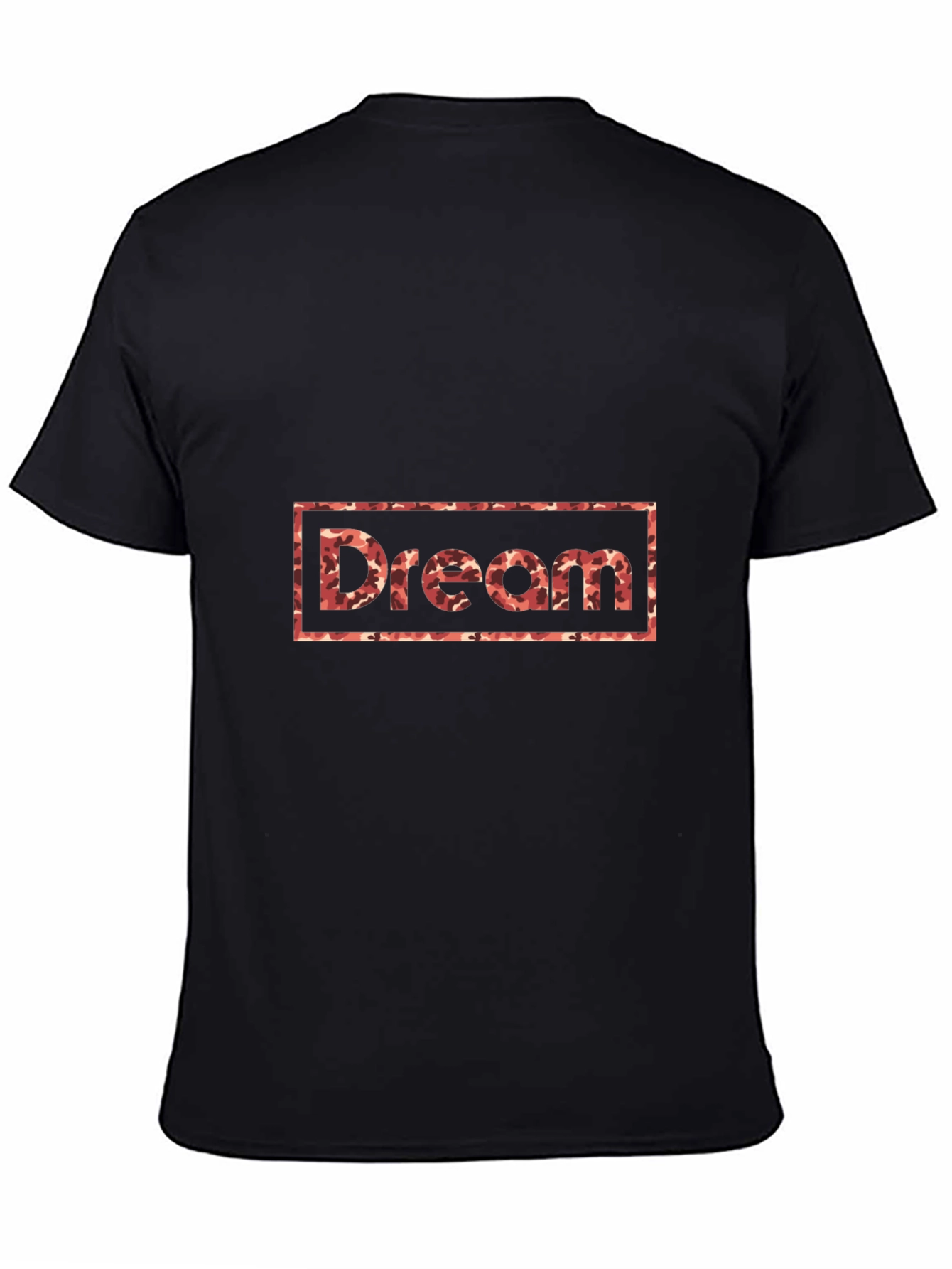 Black Dream Camo Graphic T-Shirt view 4