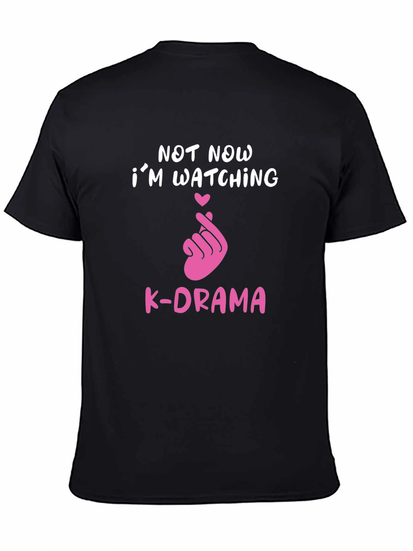 Black Not Now Watching K-Drama Tee view 4