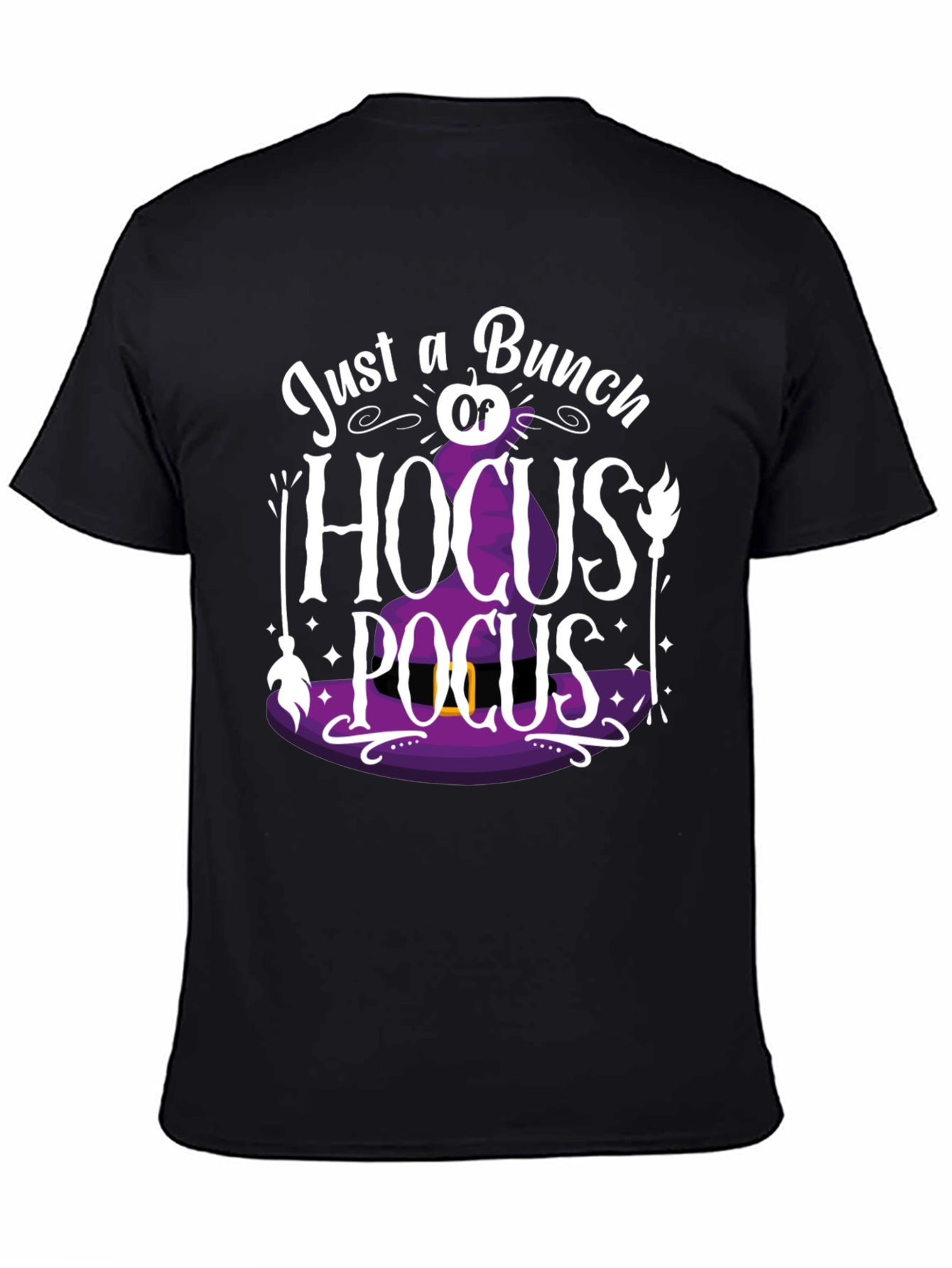 Black Hocus Pocus Halloween Graphic Tee view 4