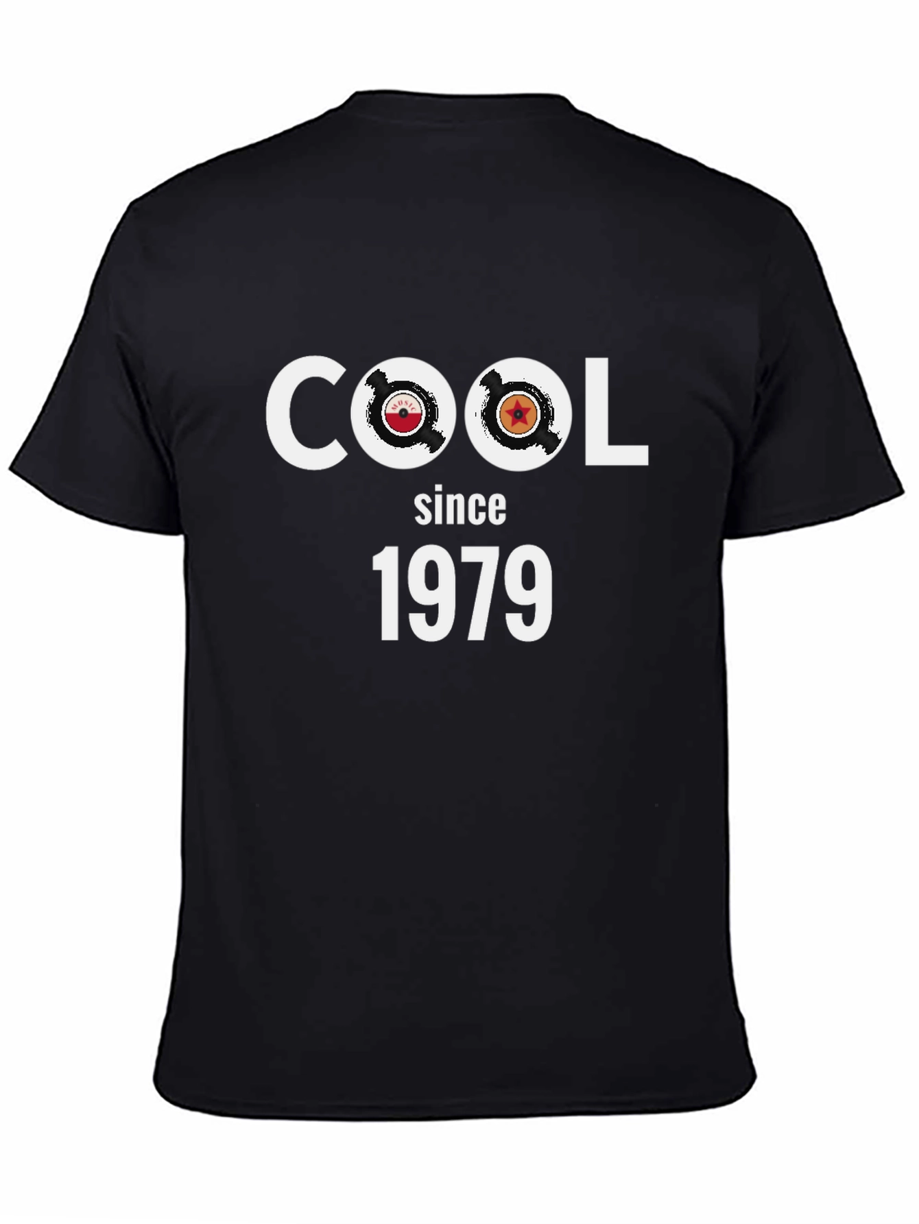 Black Cool Since 1979 Black T-Shirt view 4
