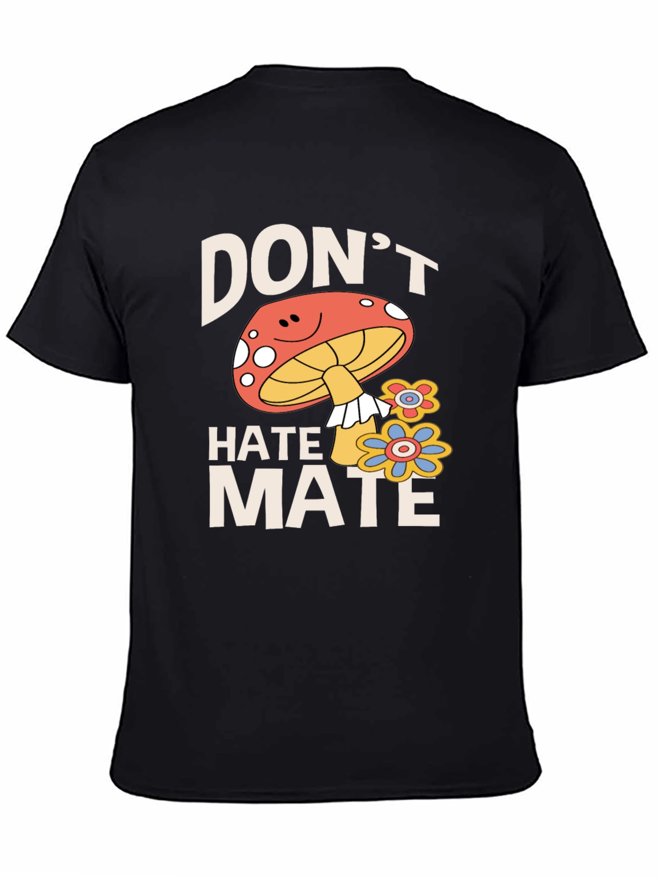 Black Don't Hate Mate Graphic Tee view 4