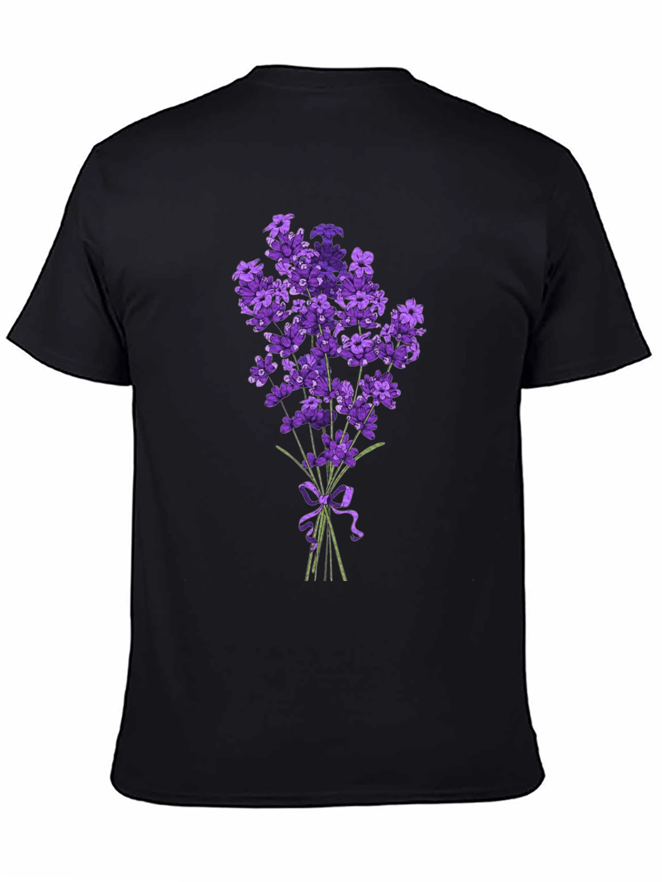 Floral Bouquet Graphic Tee - Elegant Style - 4