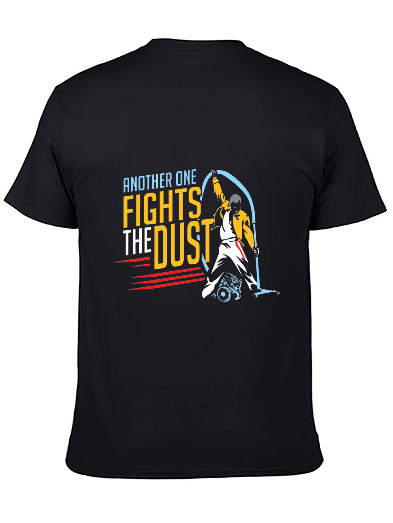 Black Another One Fights the Dust T-Shirt view 4