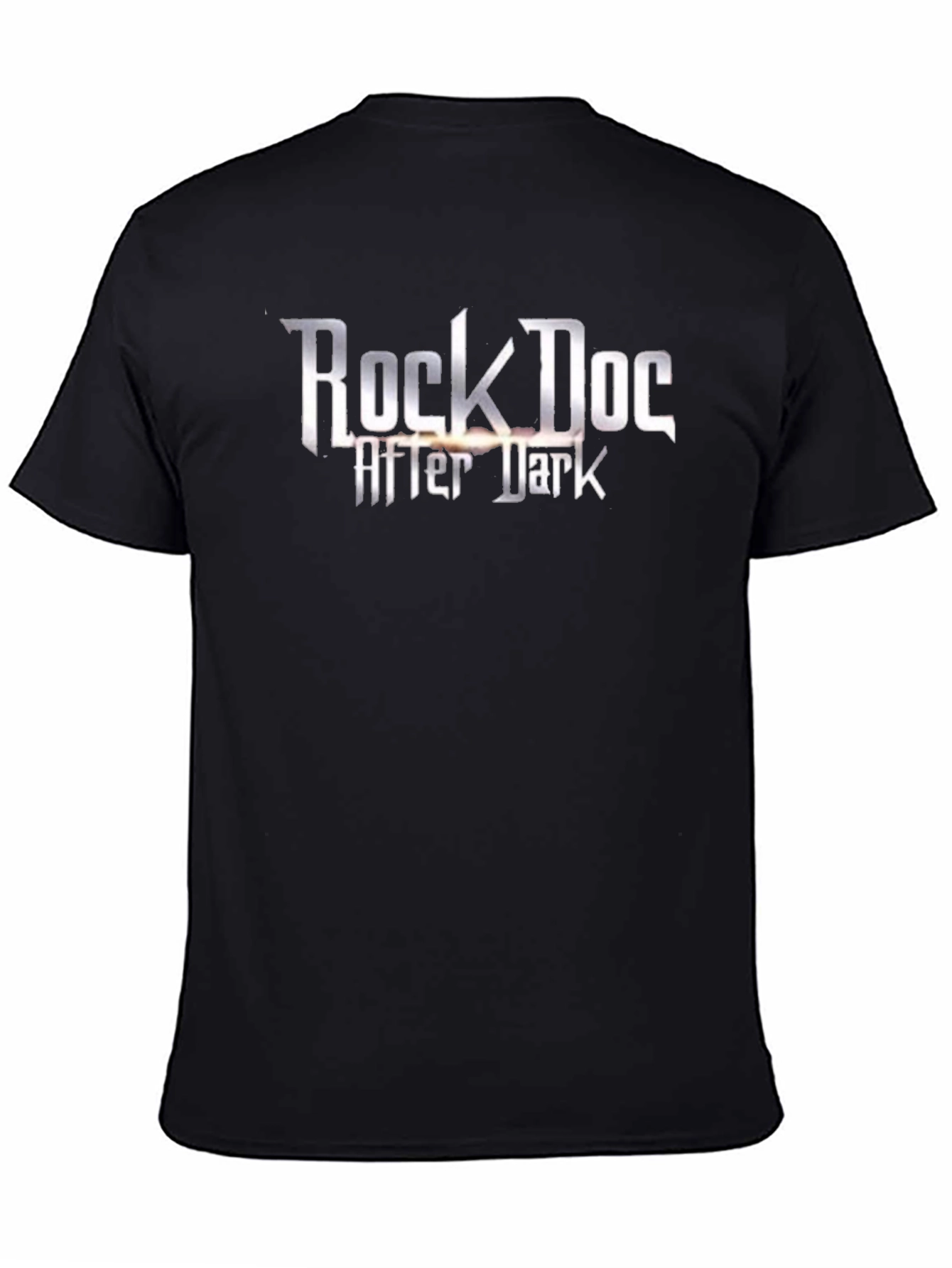 Black RockDoc After Dark Black T-Shirt view 4