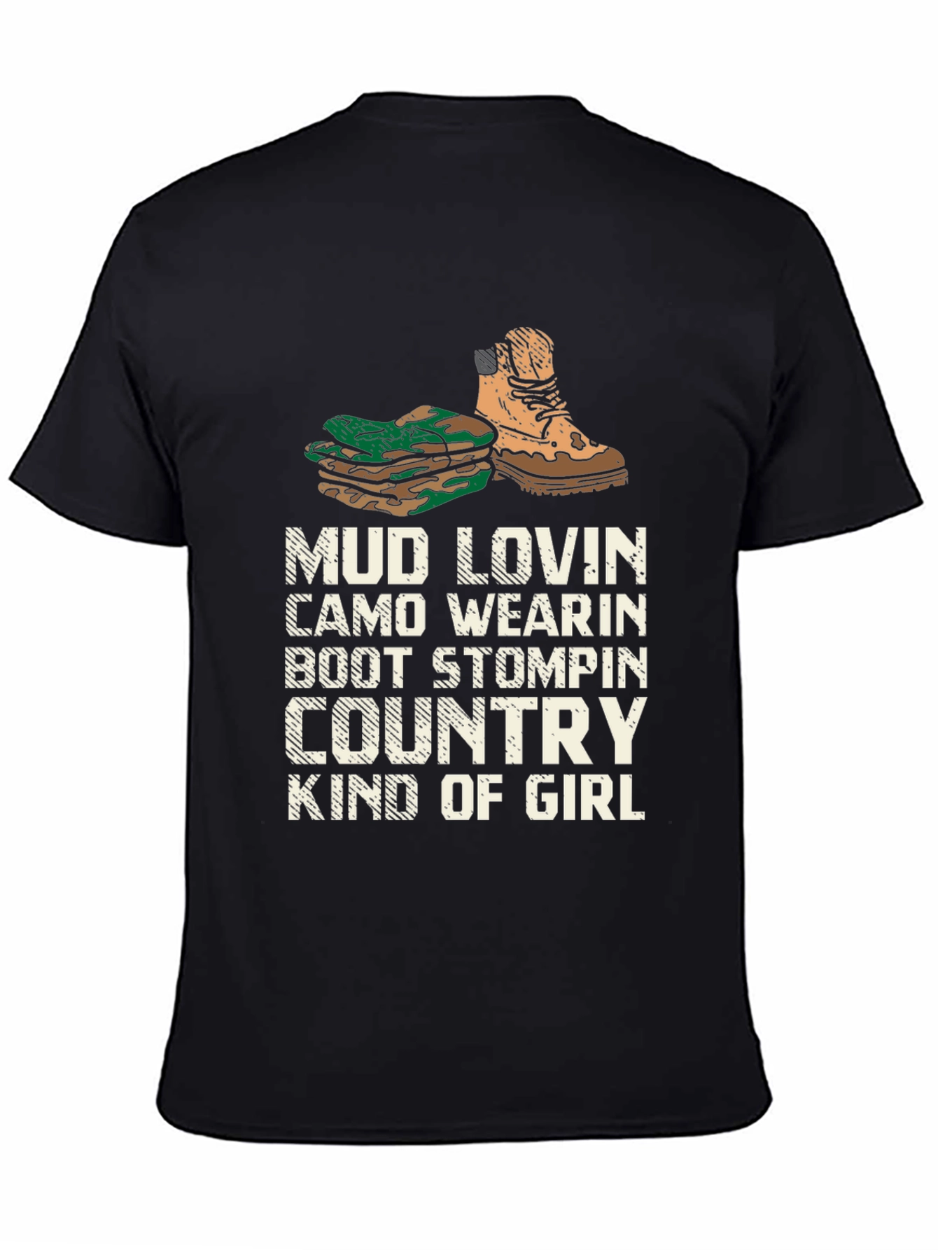 Mud Lovin' Country Girl Graphic T-Shirt - 4