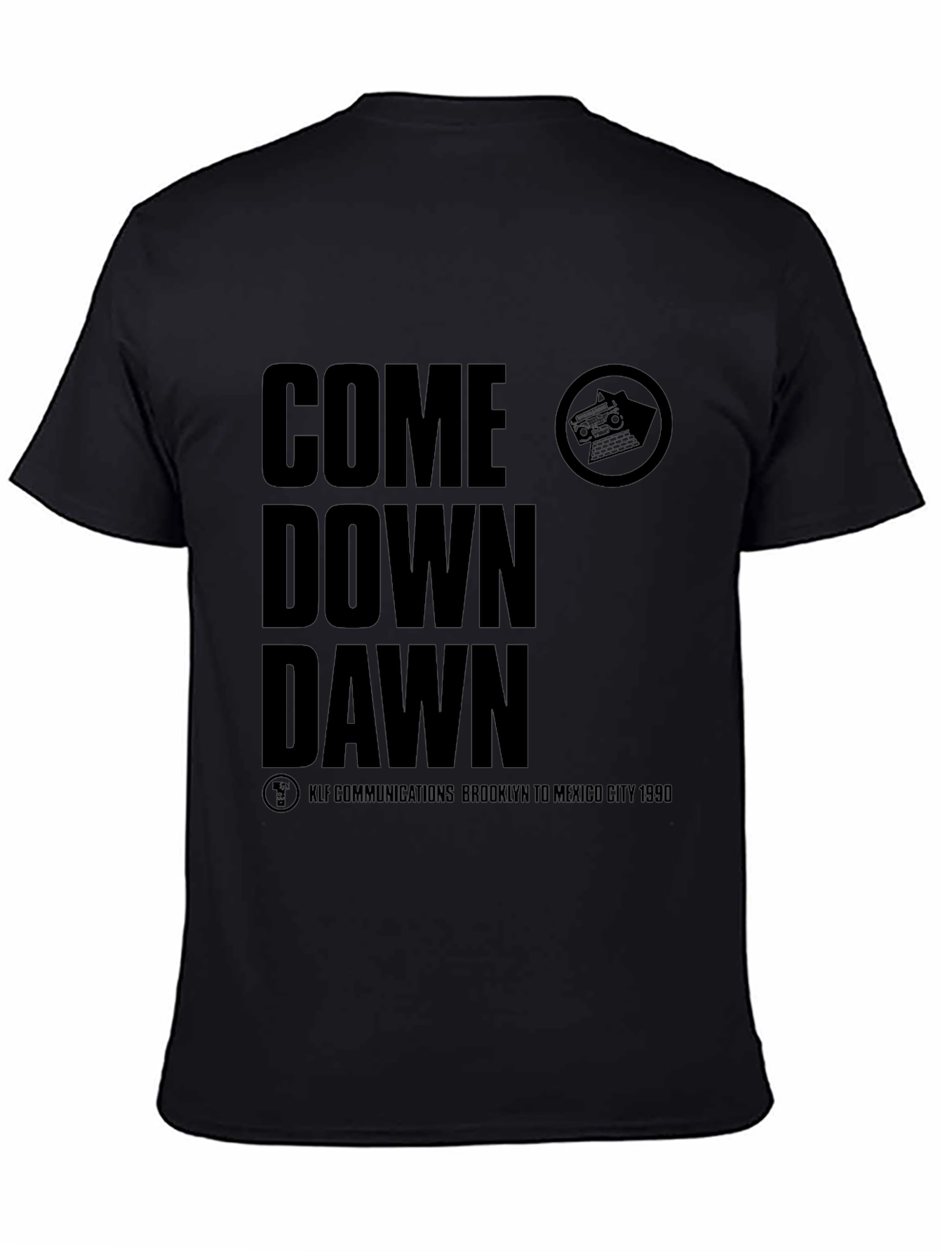 Black Come Down Dawn T-Shirt view 4