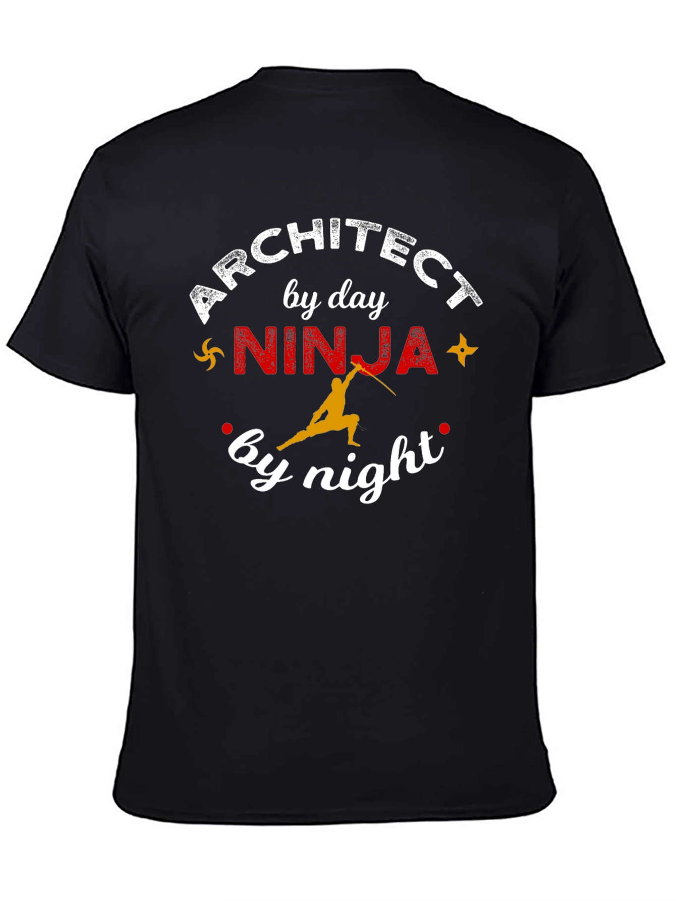 Black Architect Ninja T-Shirt view 4