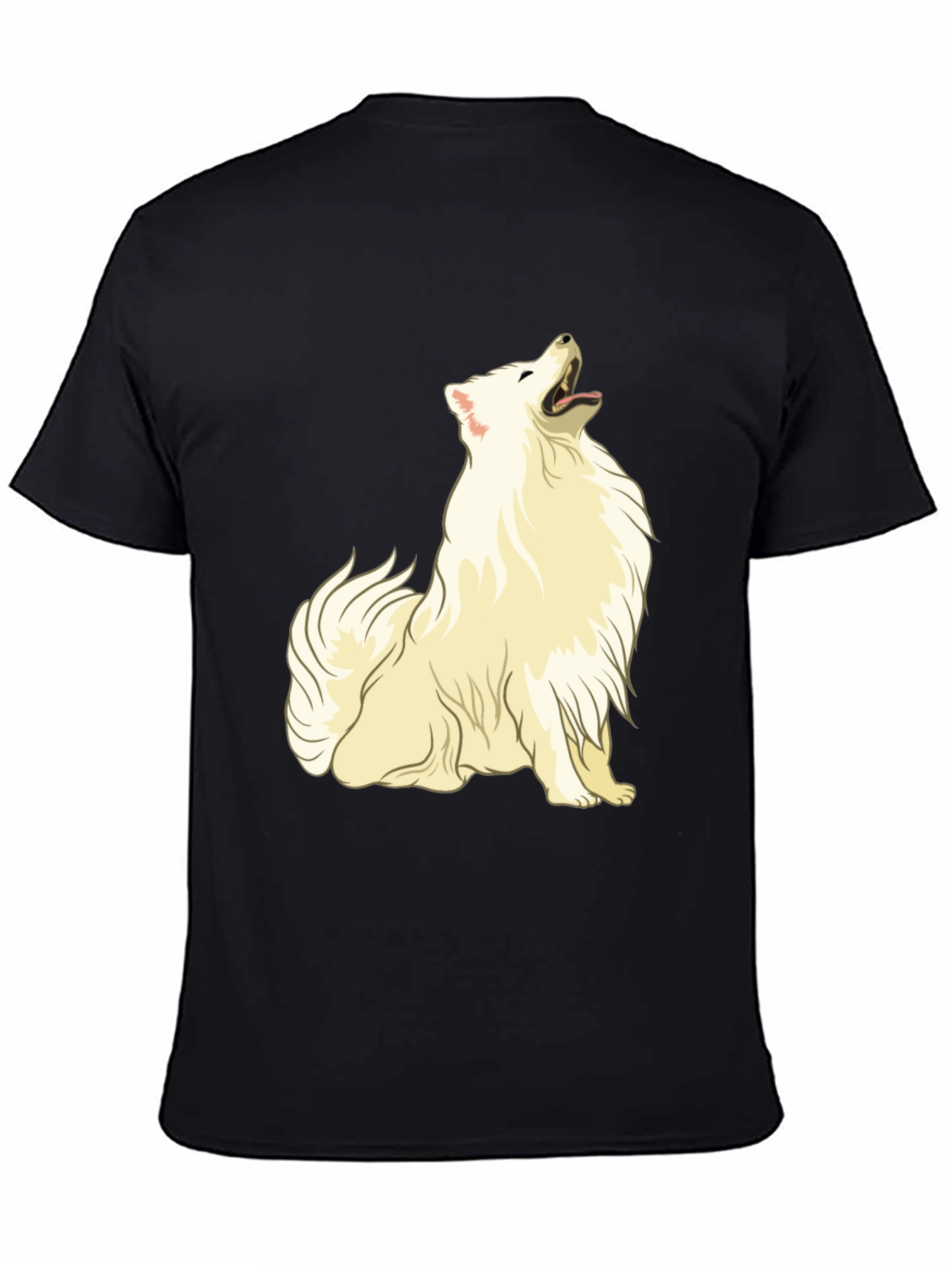 Black Dog Graphic Black T-Shirt view 4