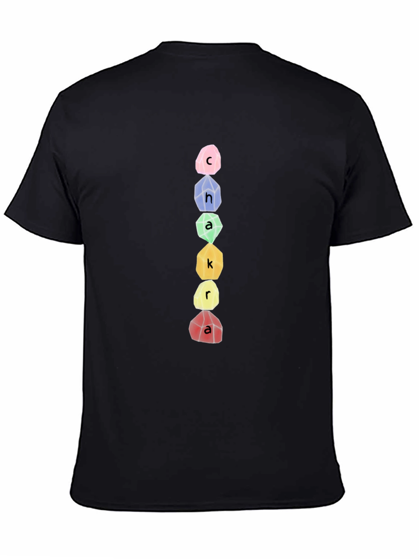 Chakra Stone T-Shirt - Spiritual Design Tee - 4