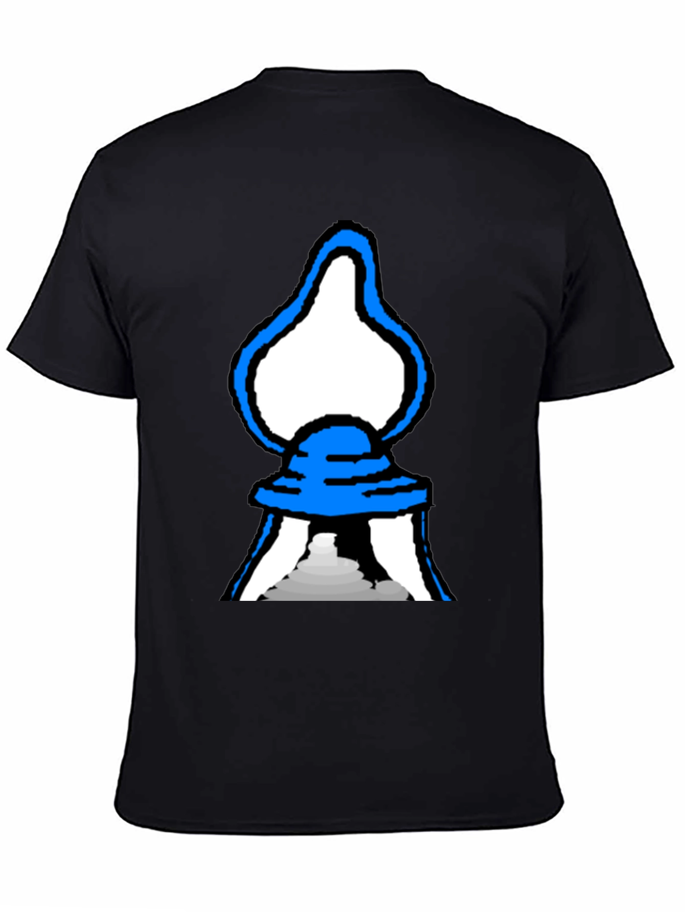 Black Funky Graphic Tee - Lancer Inspired Design view 4