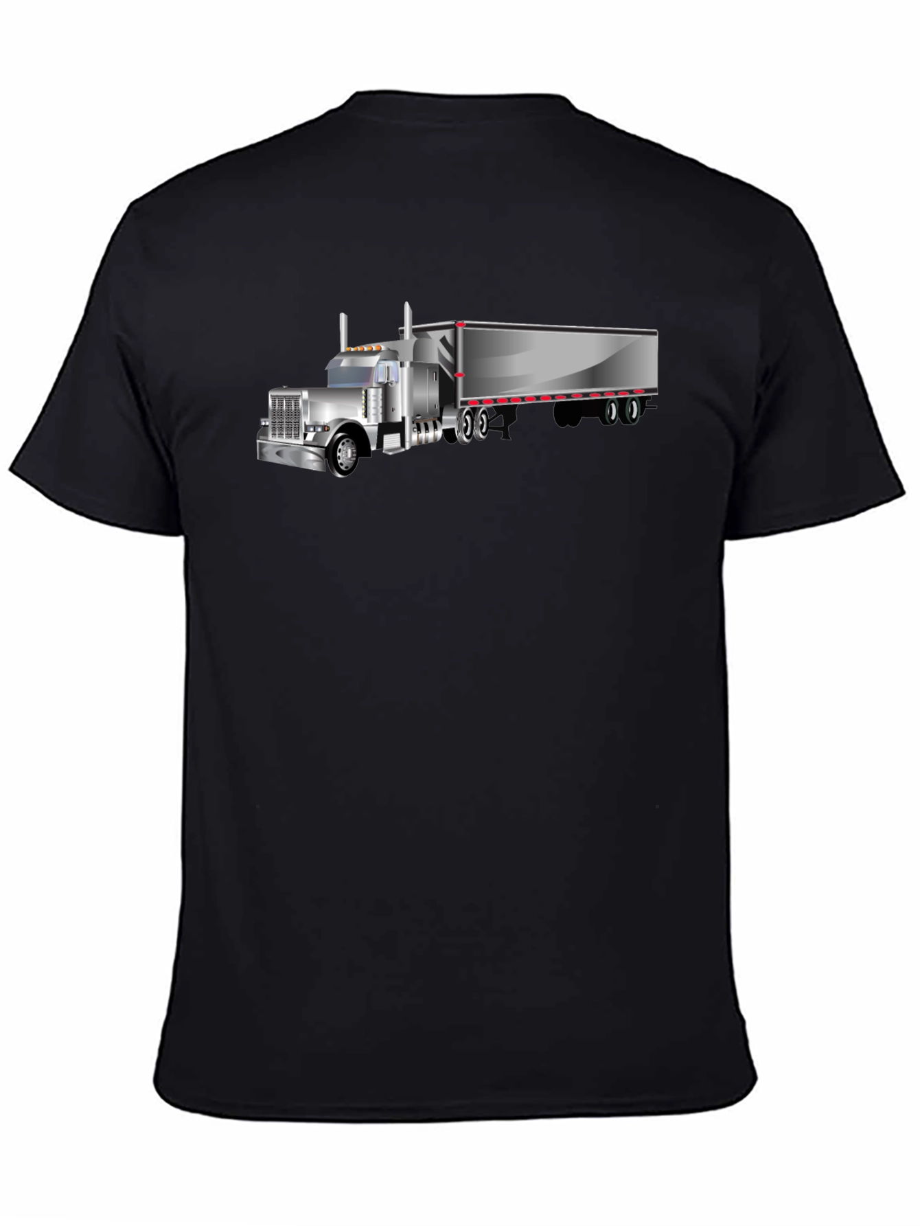 Black Truck Graphic T-Shirt view 4