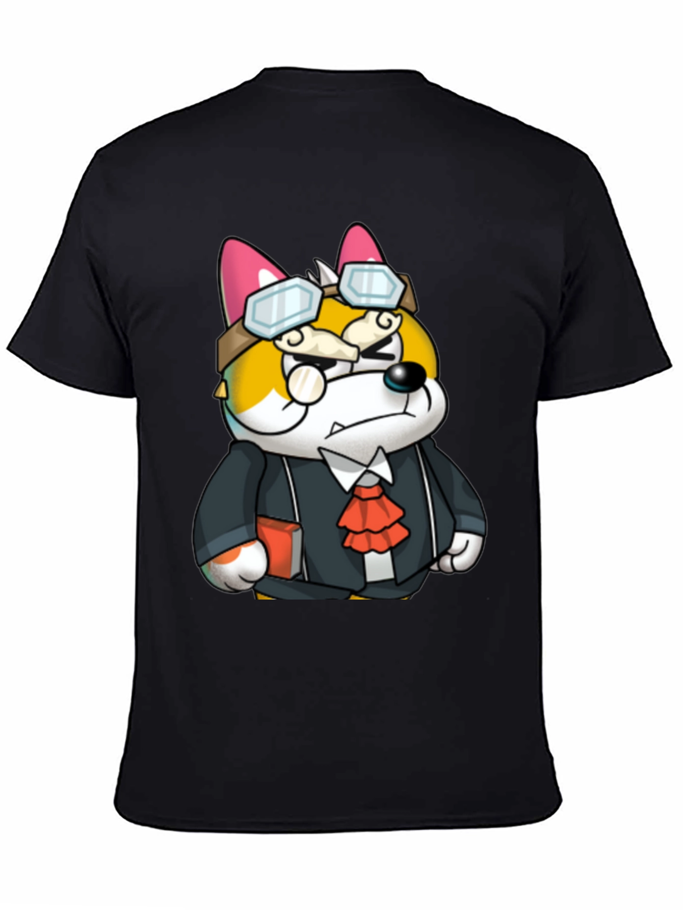 Black Dog Professor Graphic Tee - Smart & Stylish view 4