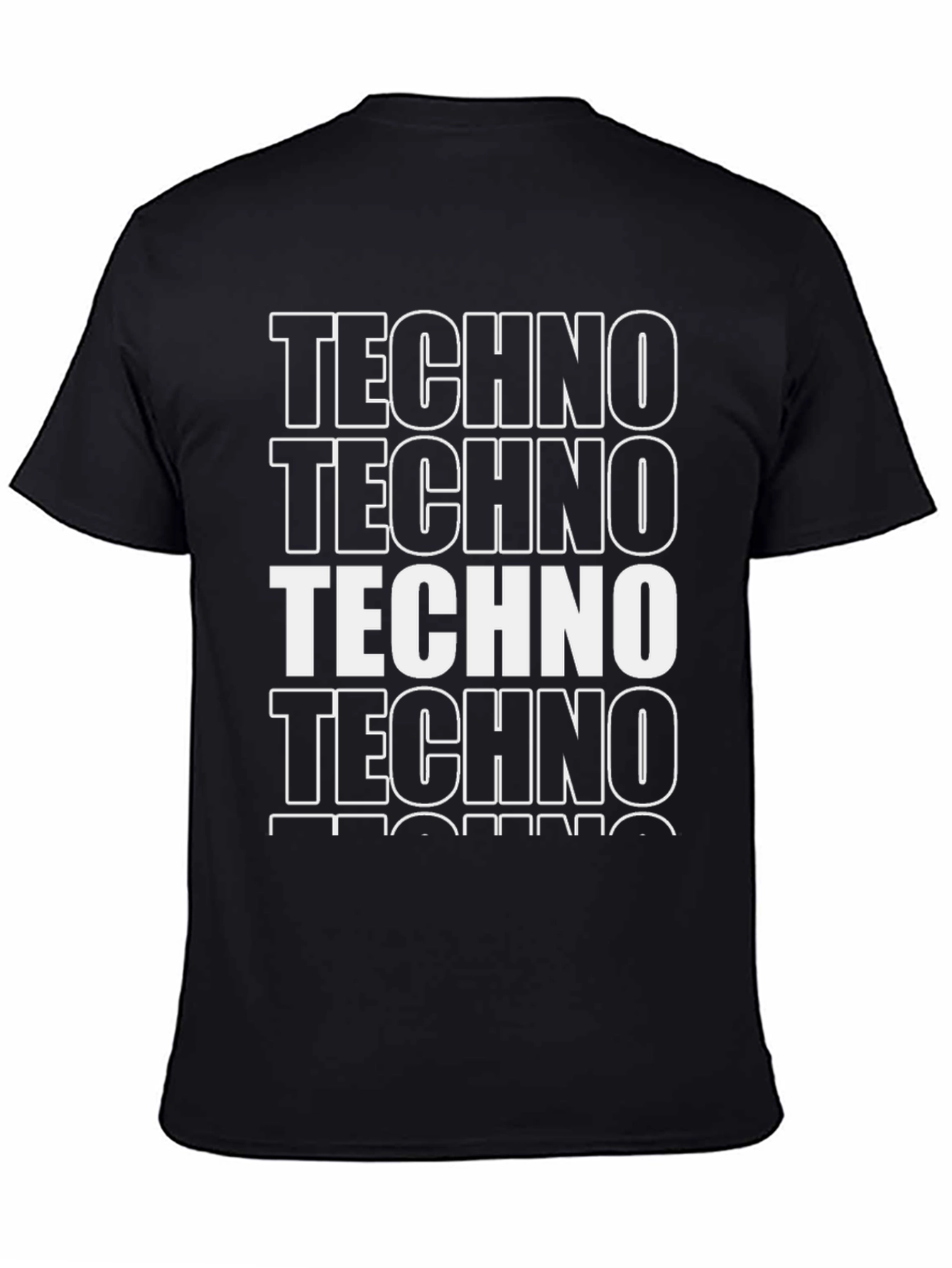 Techno Music T-Shirt - Bold Graphic Tee - 4