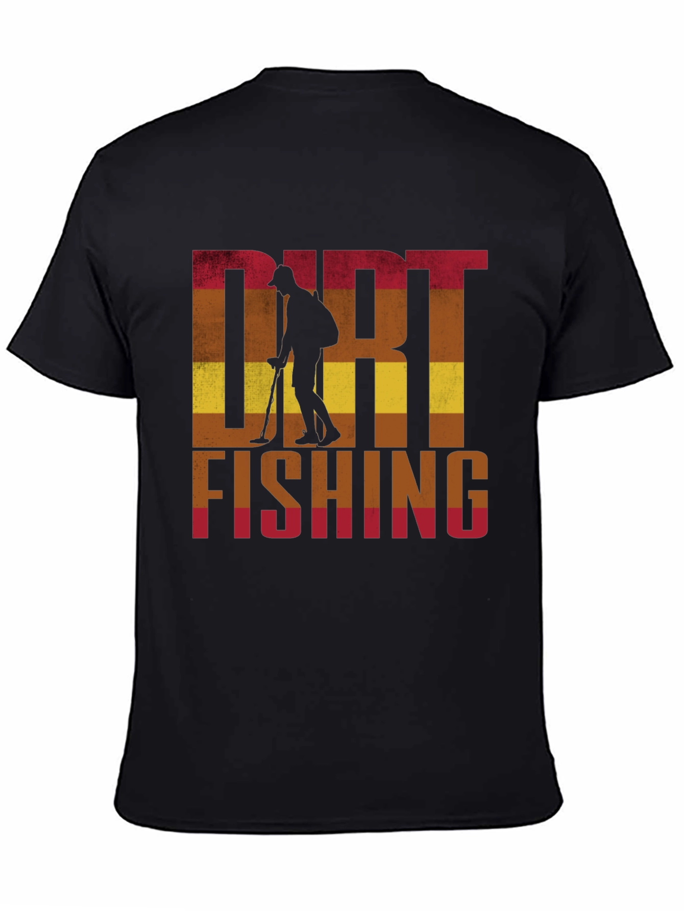 Dirt Fishing T-Shirt: Metal Detecting Hobby Tee - 4