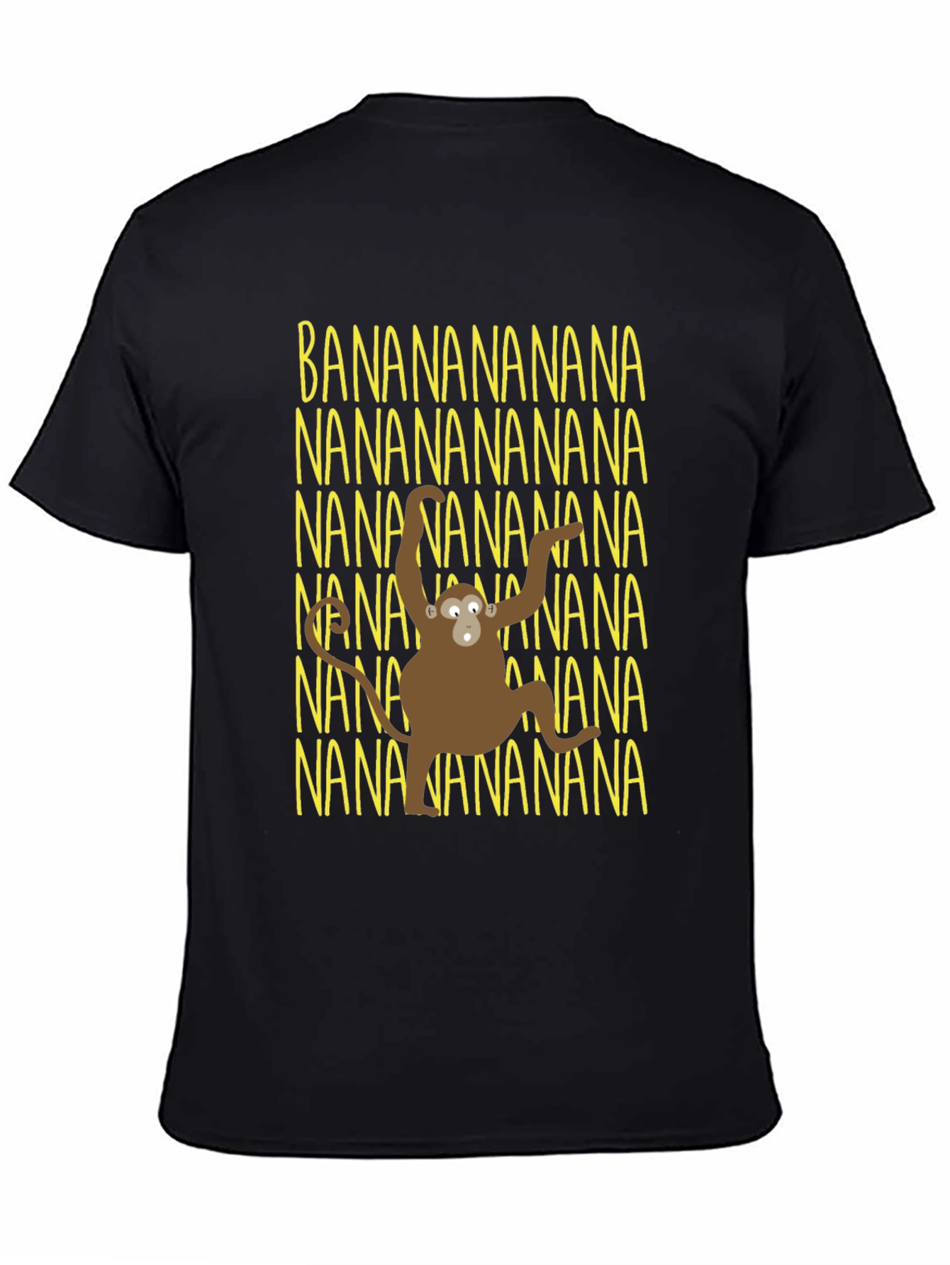Black Banana Monkey T-Shirt view 4