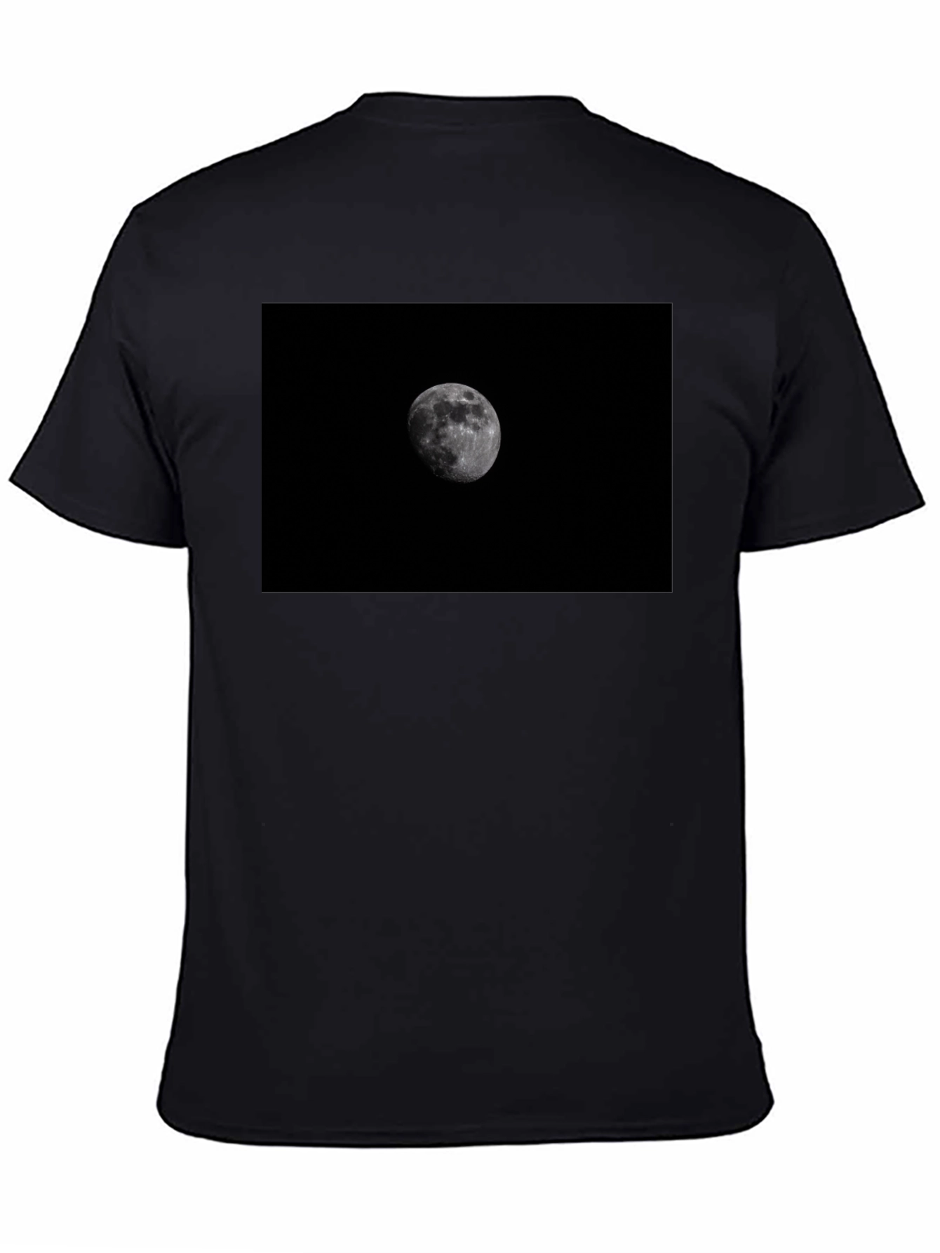 Black Moon Graphic Black T-Shirt view 4