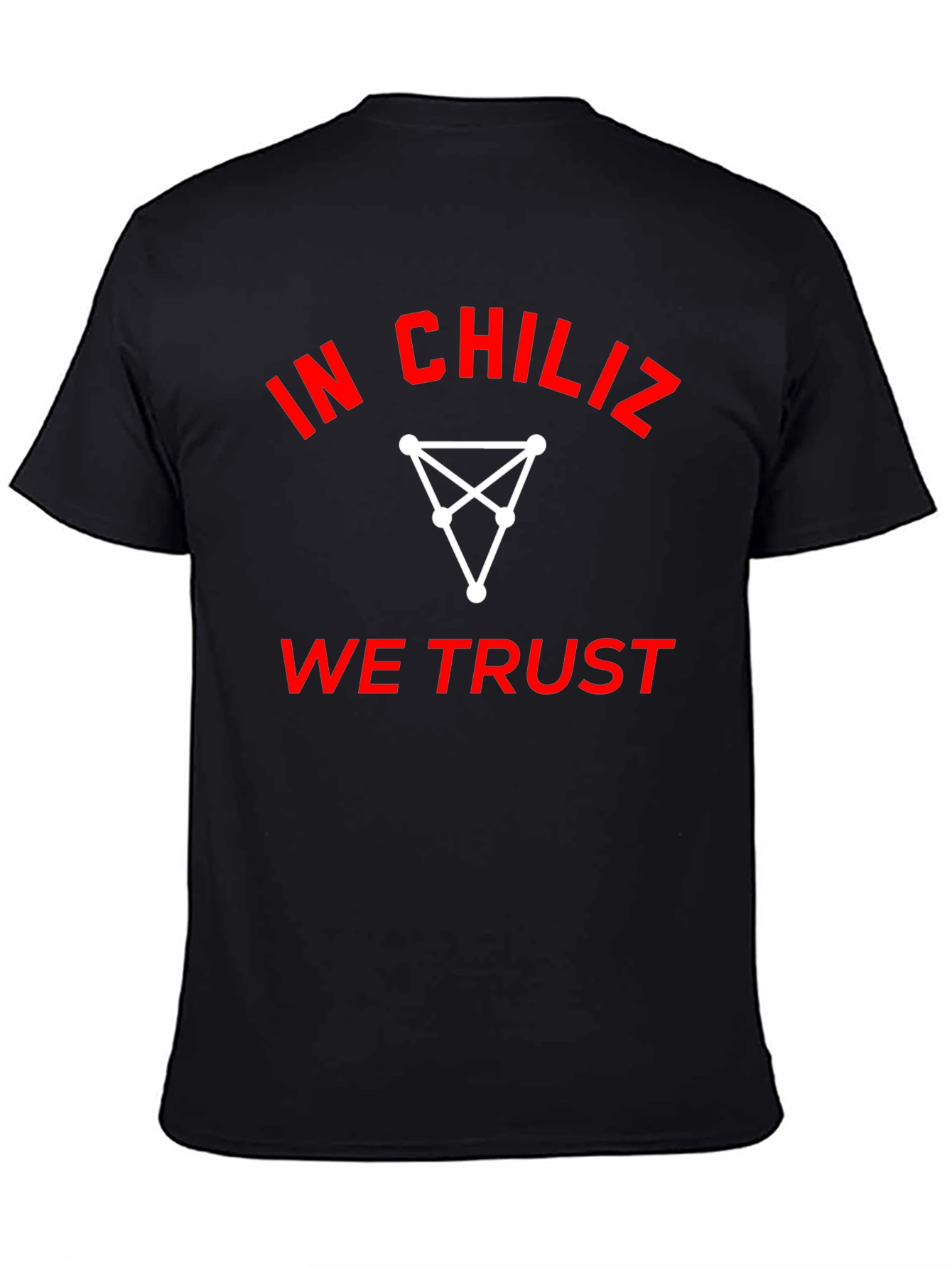 Black In Chiliz We Trust Graphic T-Shirt view 4