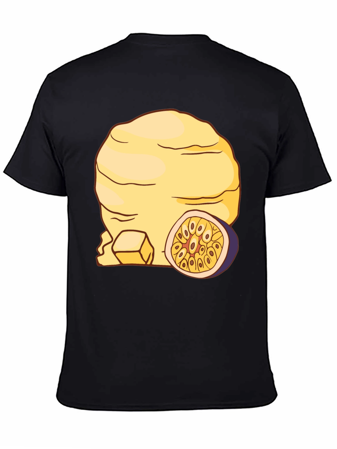 Black Mango Passion Fruit Graphic T-Shirt view 4