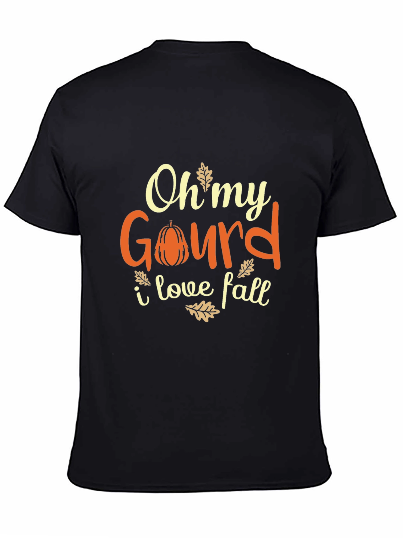 Oh My Gourd I Love Fall Graphic Tee - 4