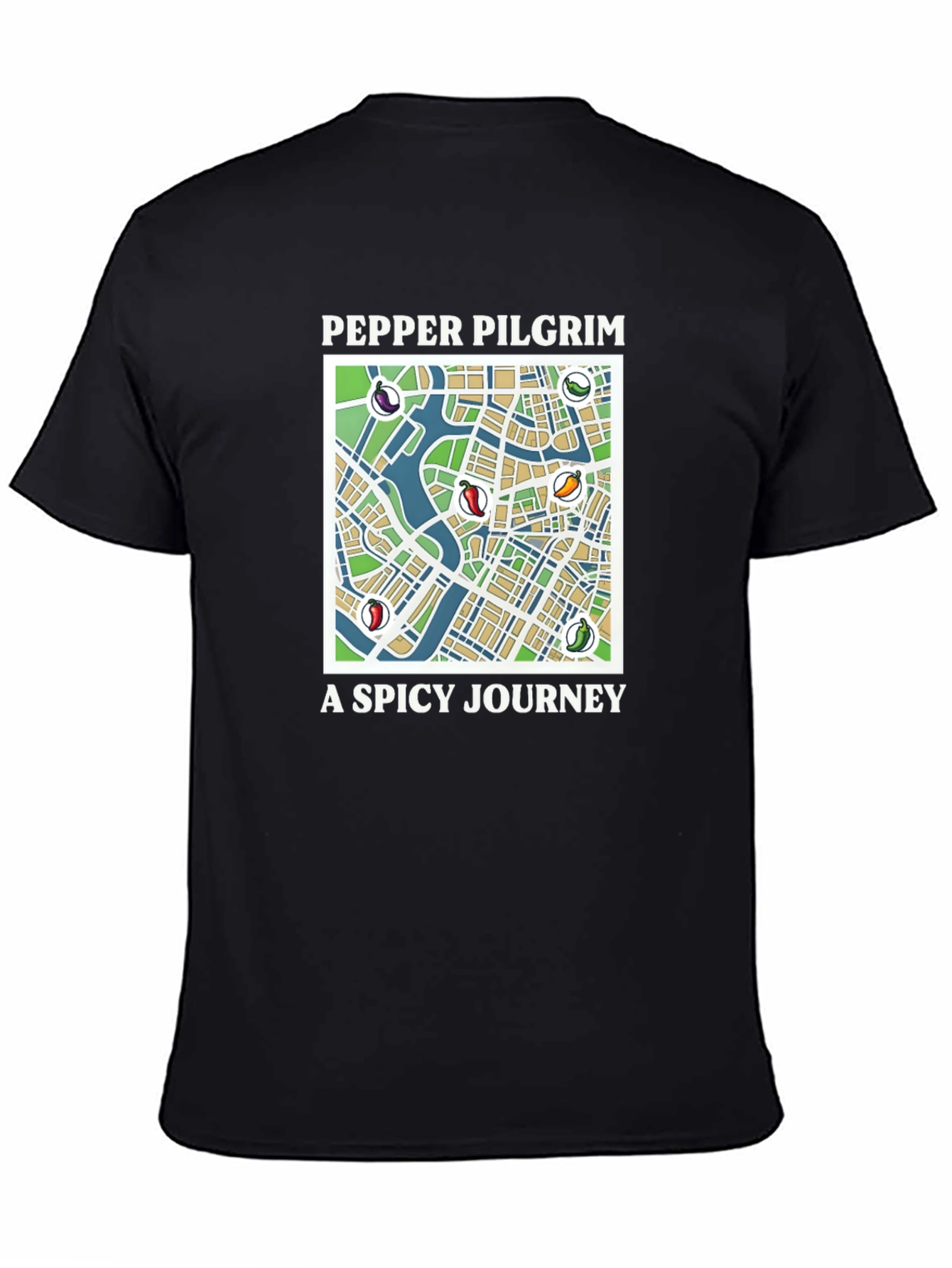 Pepper Pilgrim T-Shirt - A Spicy Journey - 4
