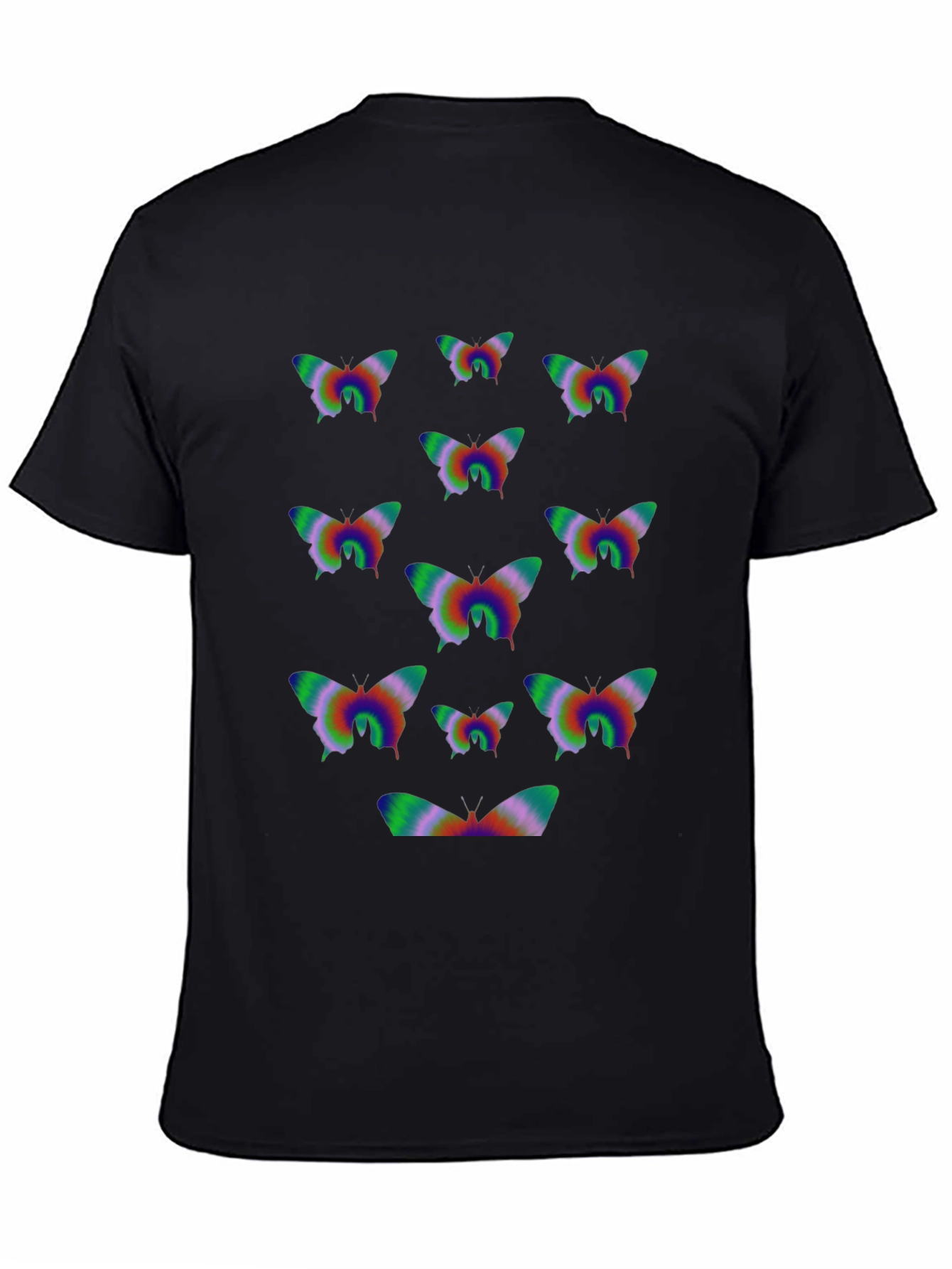 Black Butterfly Graphic Tee - Stylish and Unique view 4