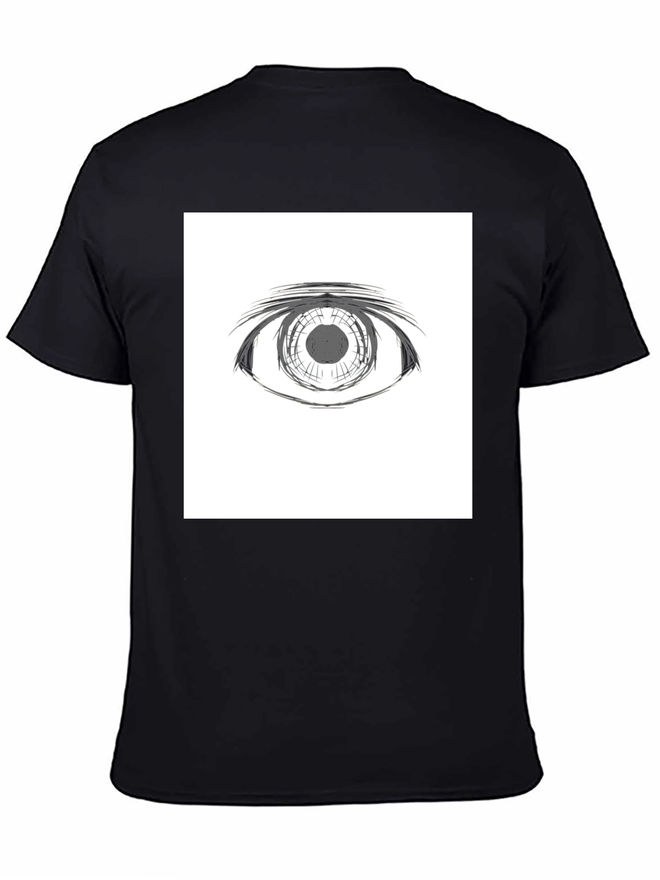 Black Eye Graphic Black T-Shirt view 4