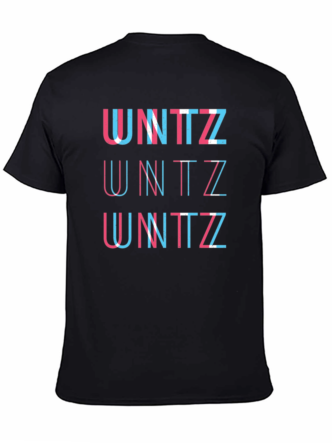 Black UNTZ Unisex T-Shirt - Graphic Print view 4