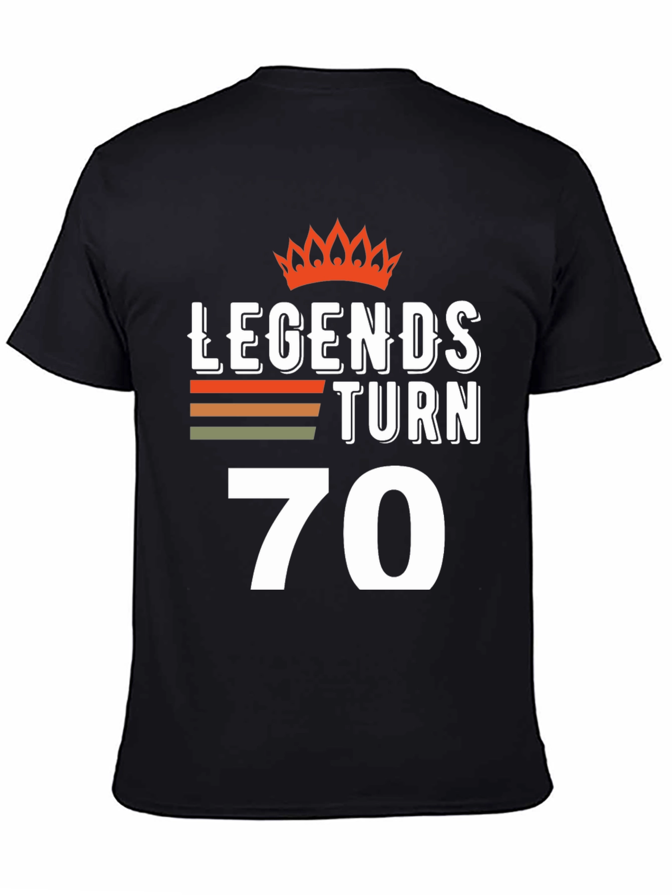 Legends Turn 70 T-Shirt - Birthday Gift - 4