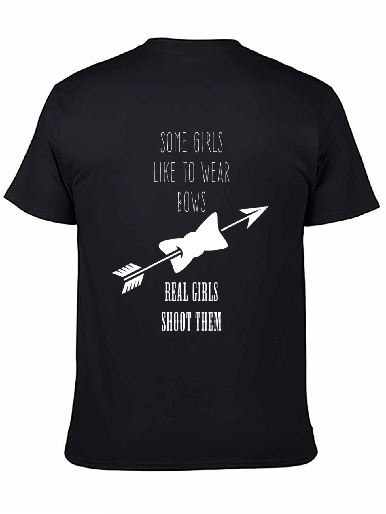 Black Girls Shoot Bows T-Shirt - Novelty Graphic Tee view 4