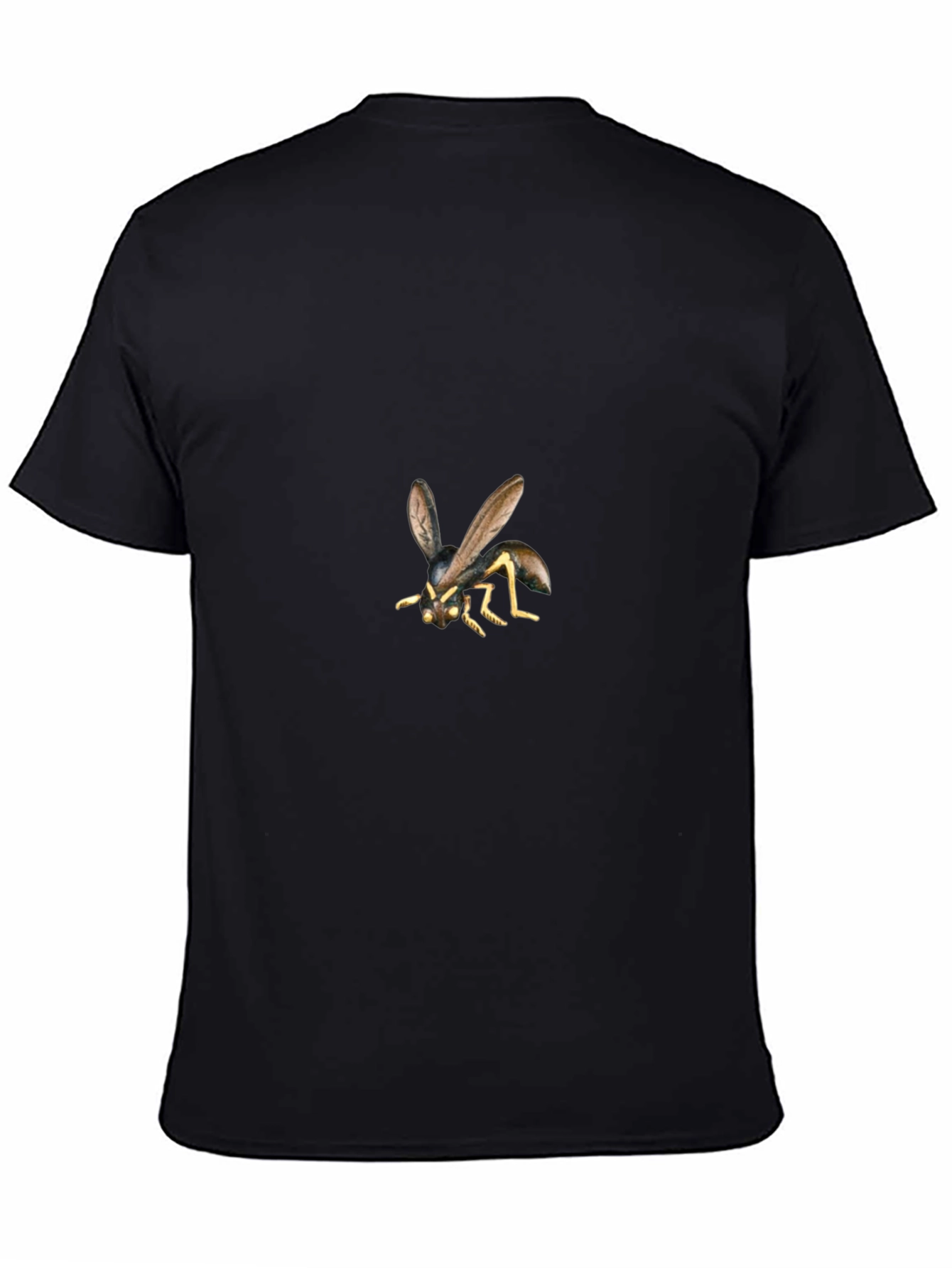 Wasp Graphic Black T-Shirt - 4