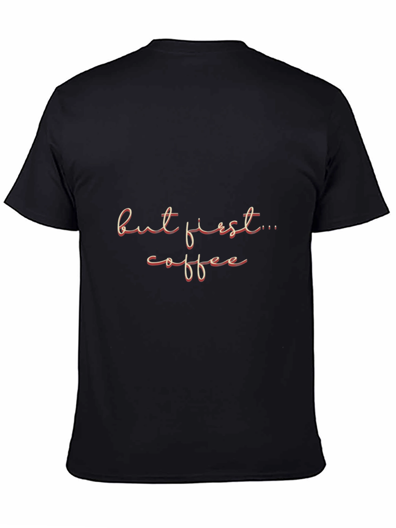 Black But First Coffee Graphic Tee - Everyday Style view 4