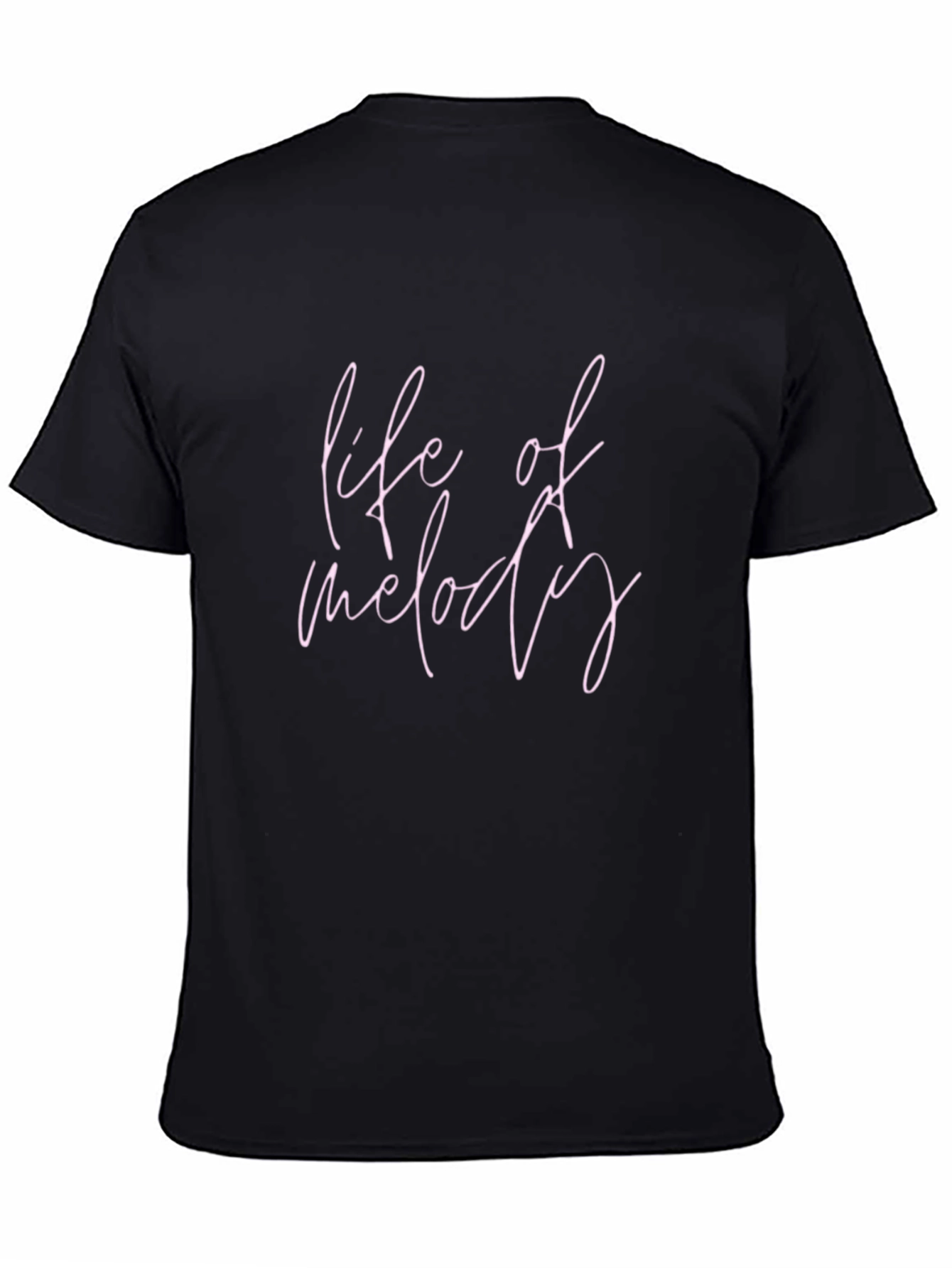 Black Life of Melody Black Graphic Tee view 4