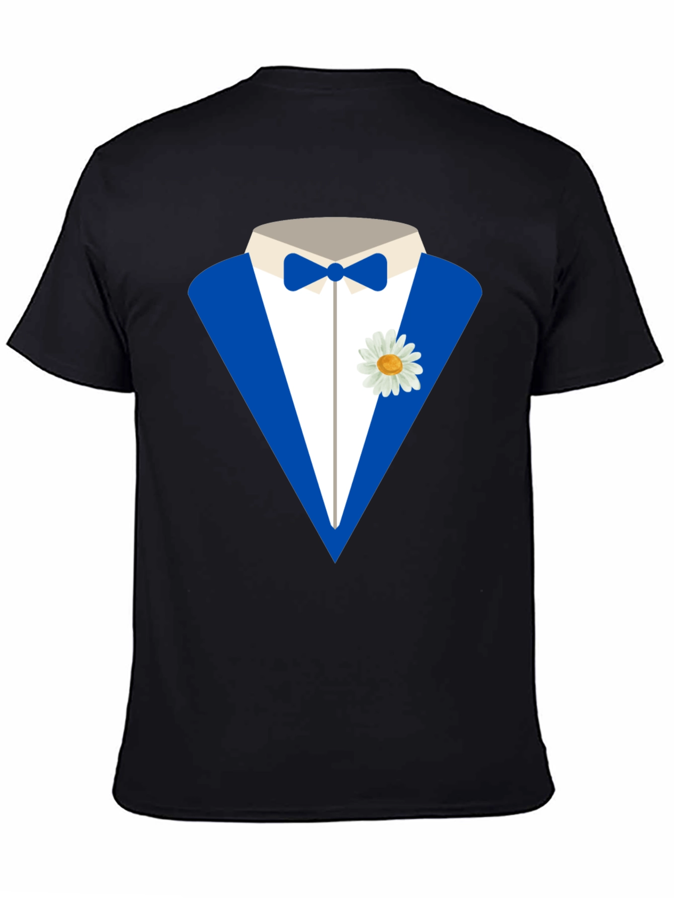 Black Tuxedo T-Shirt: Fun Formal Wear Alternative view 4