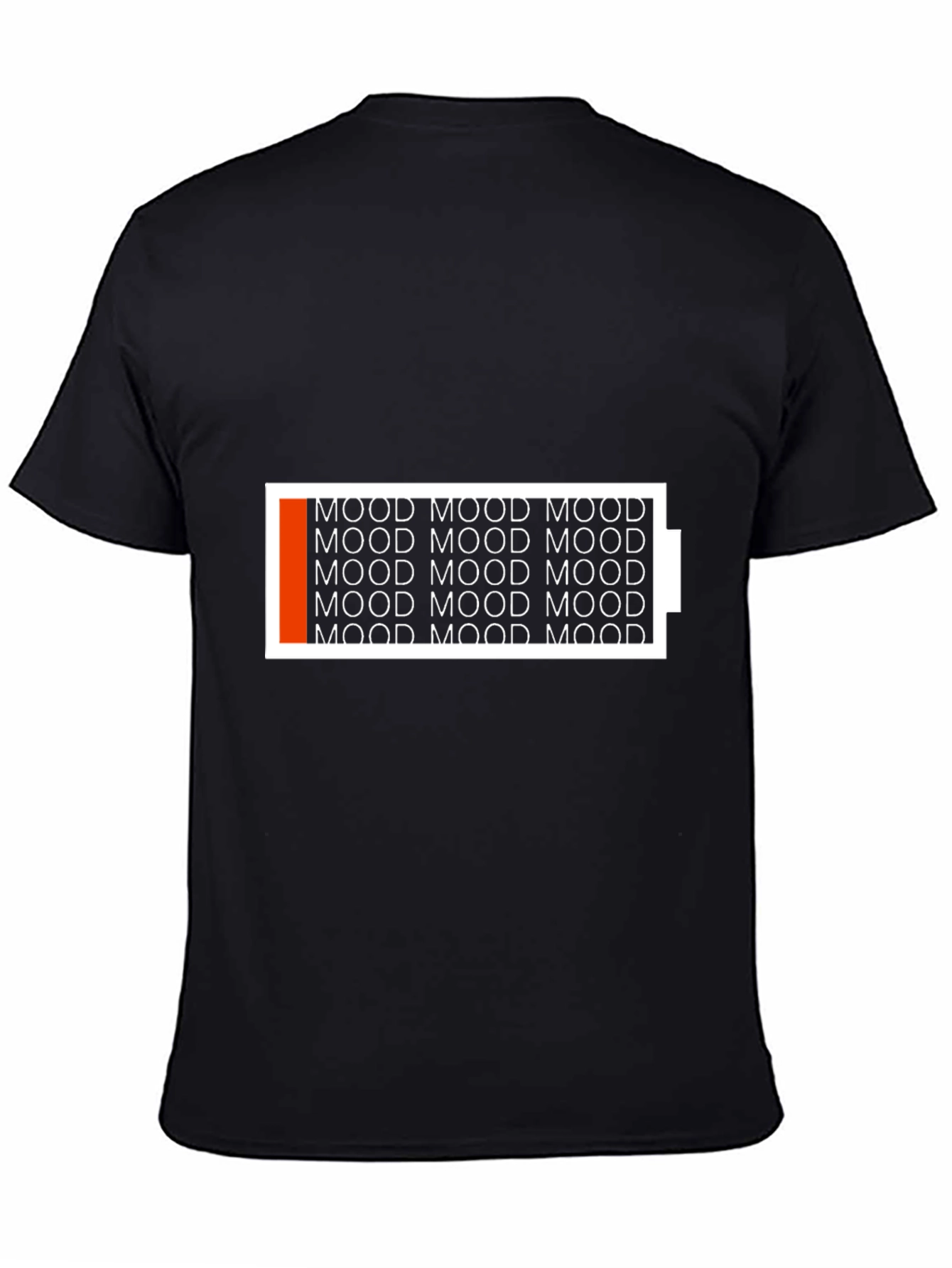 Black Mood Battery T-Shirt - Express Yourself! view 4