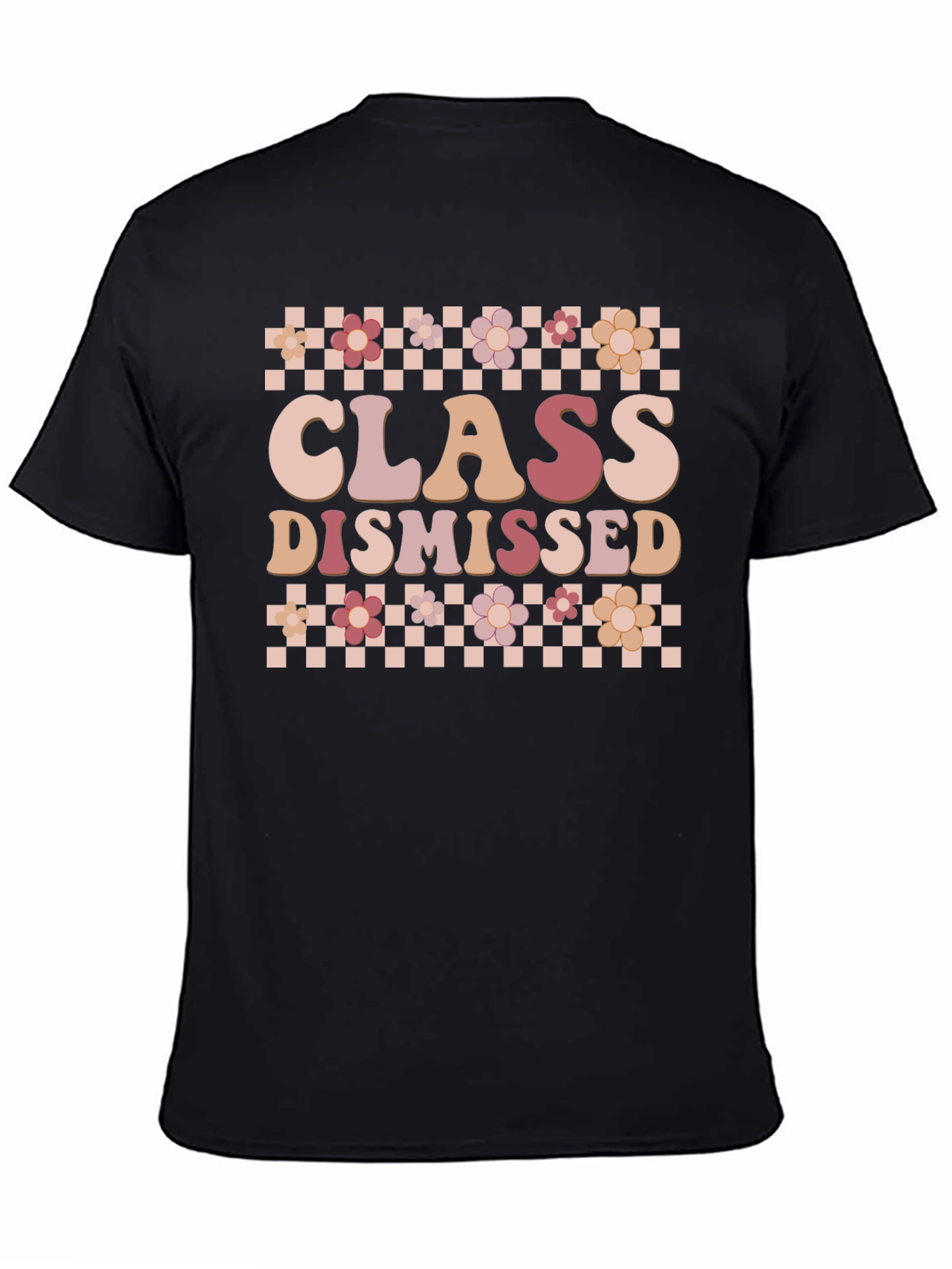 Black Class Dismissed Retro Graphic Tee view 4