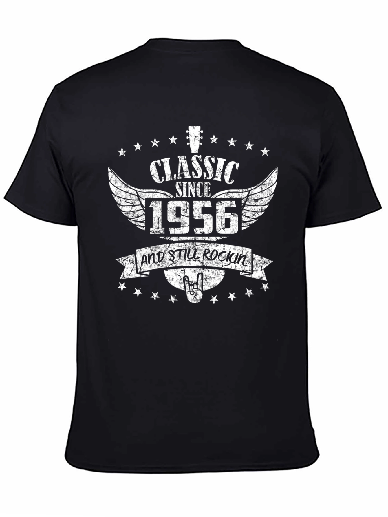 Black Classic Since 1956 Rocker T-Shirt view 4