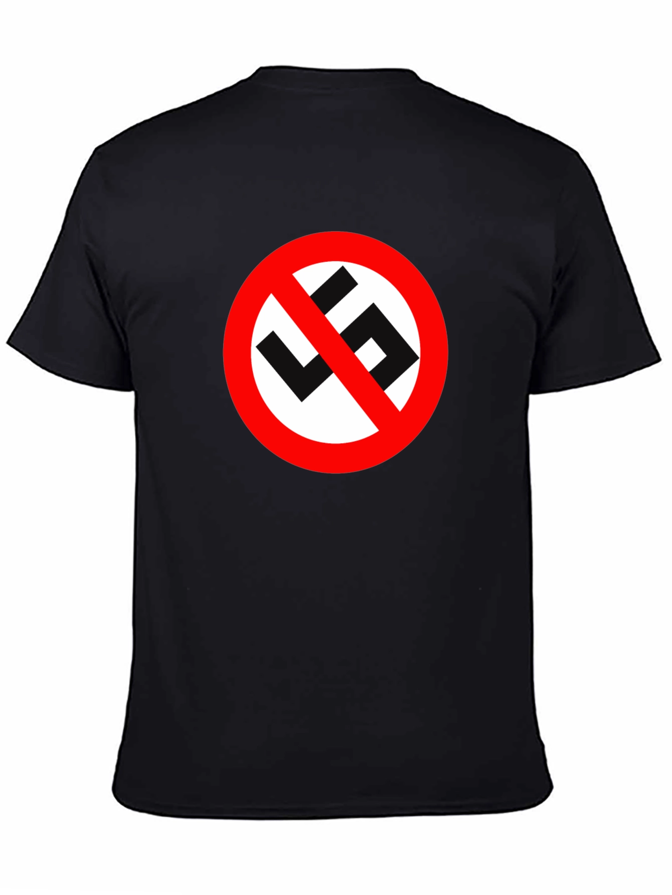 Anti-Hate Symbol Graphic Tee - Black - 4