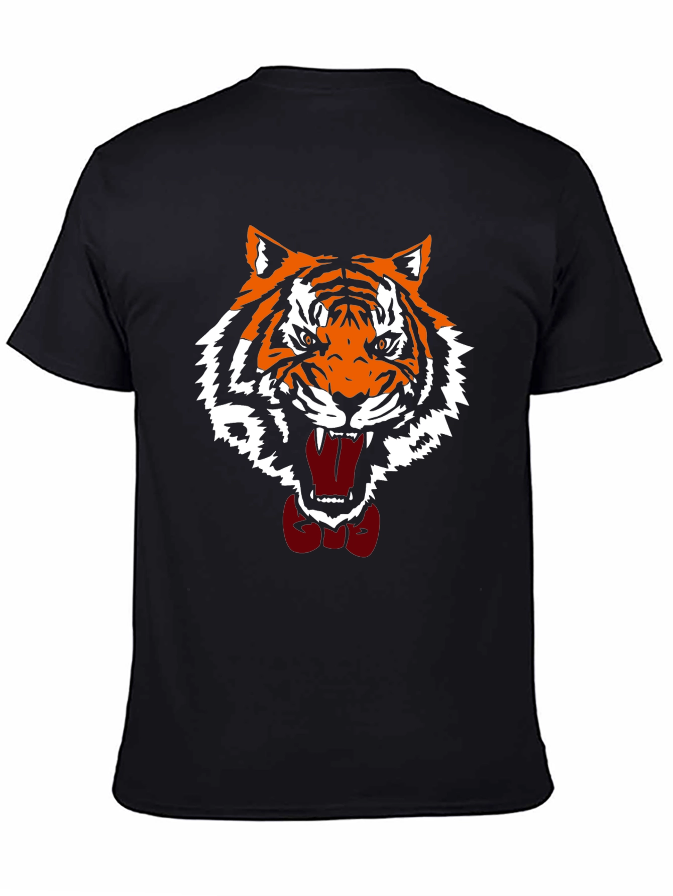 Black Tiger Graphic Tee - Fierce Style! view 4