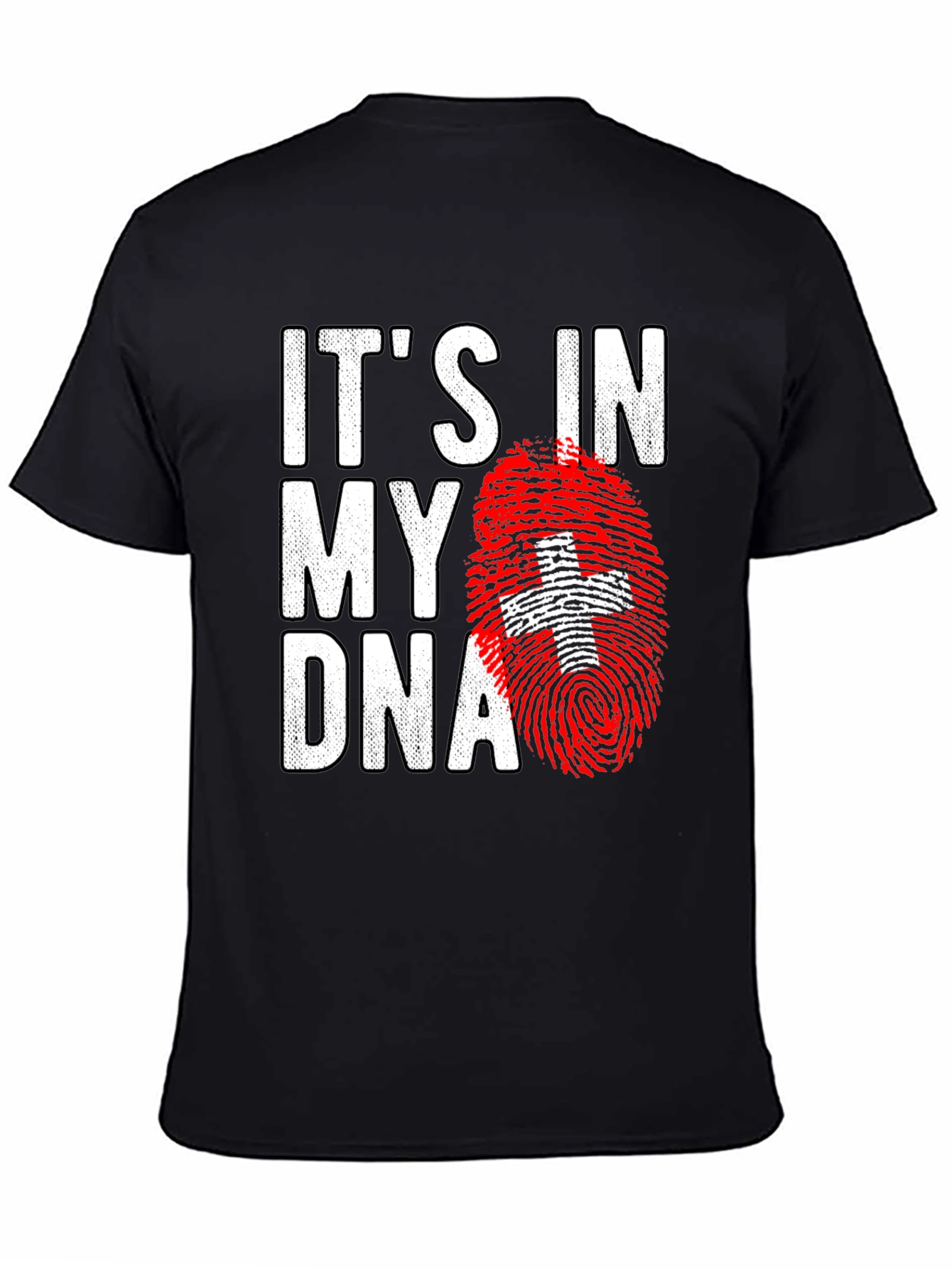 Black It's in My DNA Graphic T-Shirt view 4