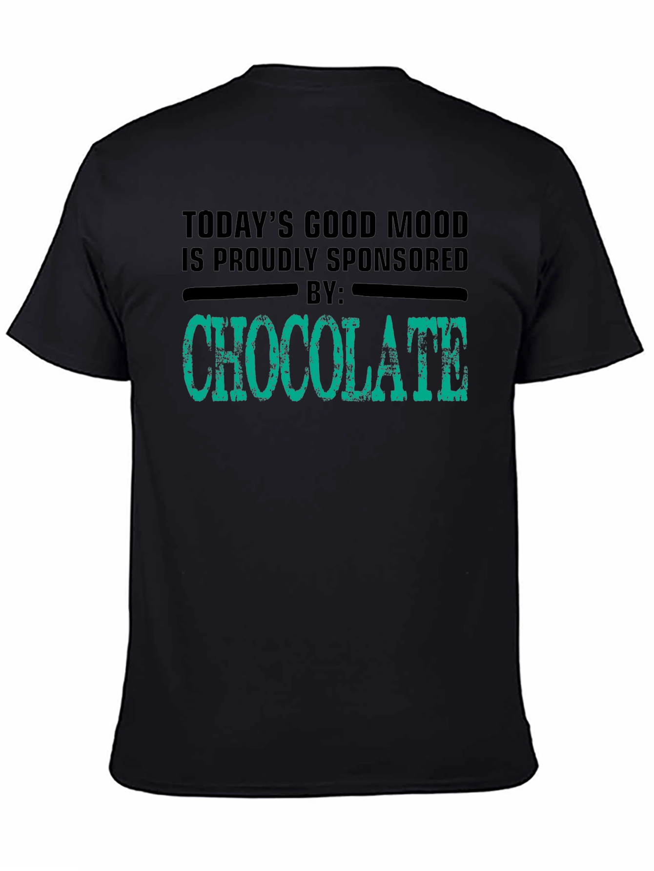Black Chocolate Sponsored Good Mood T-Shirt view 4