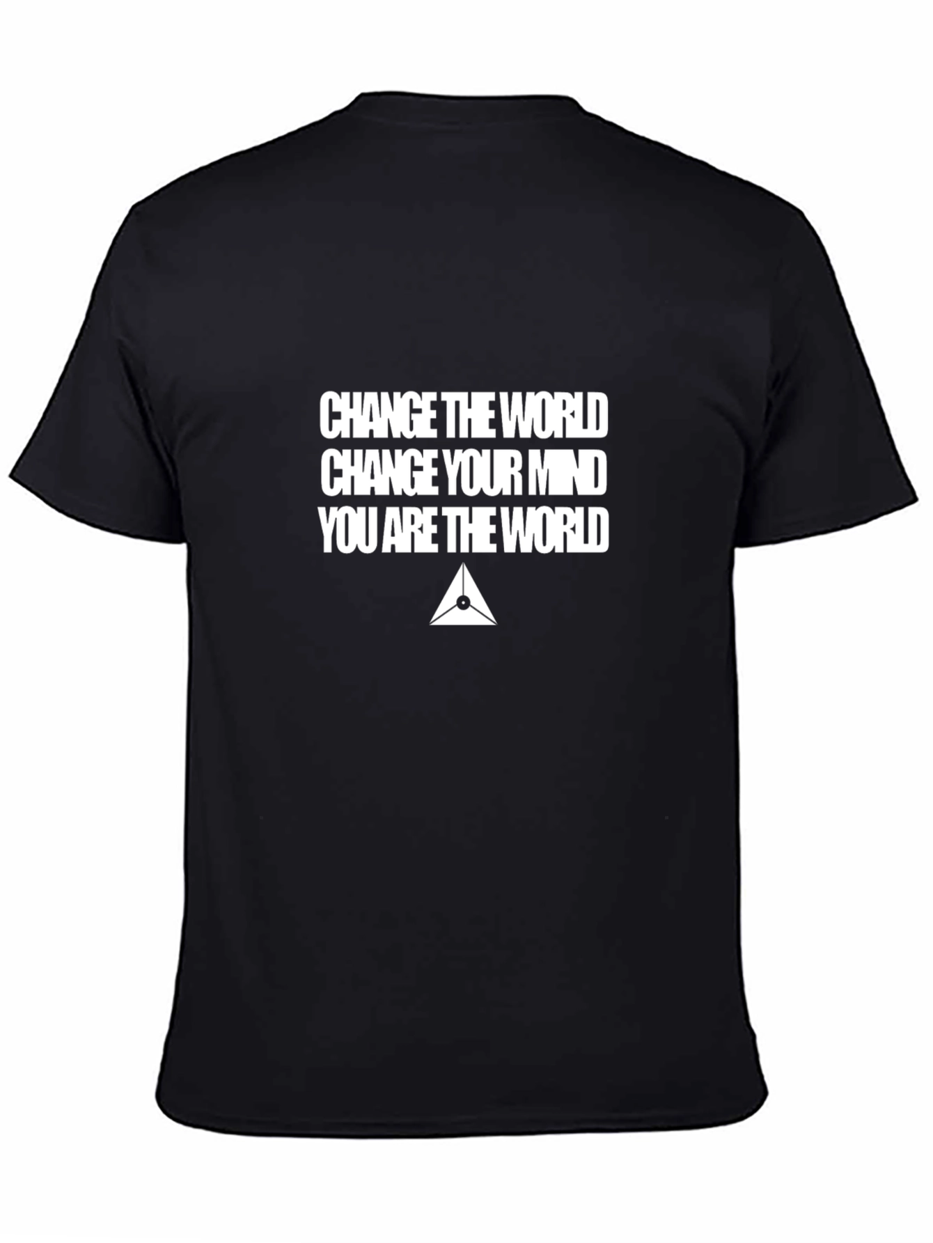 Black Change the World Graphic Tee view 4