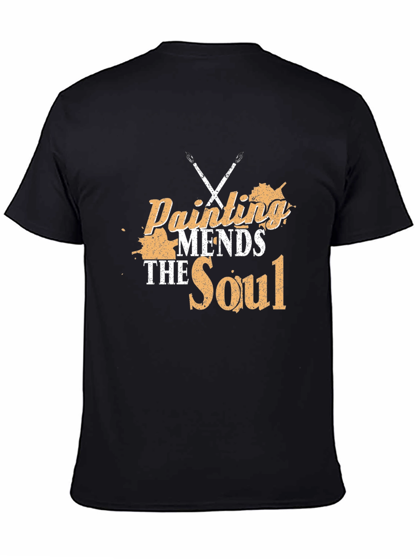 Painting Mends The Soul T-Shirt | Artsy Tee - 4