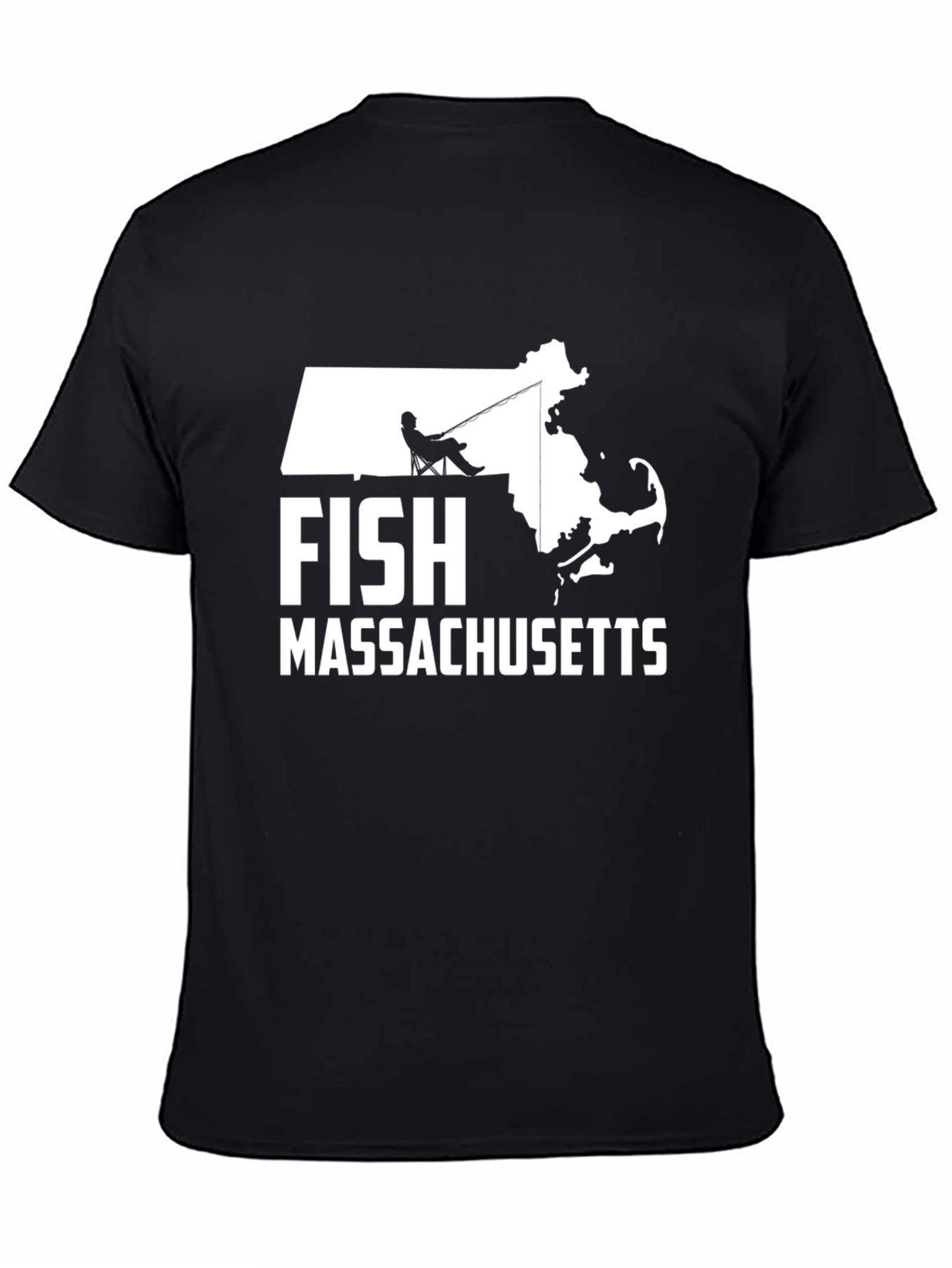 Black Fish Massachusetts Graphic Tee view 4